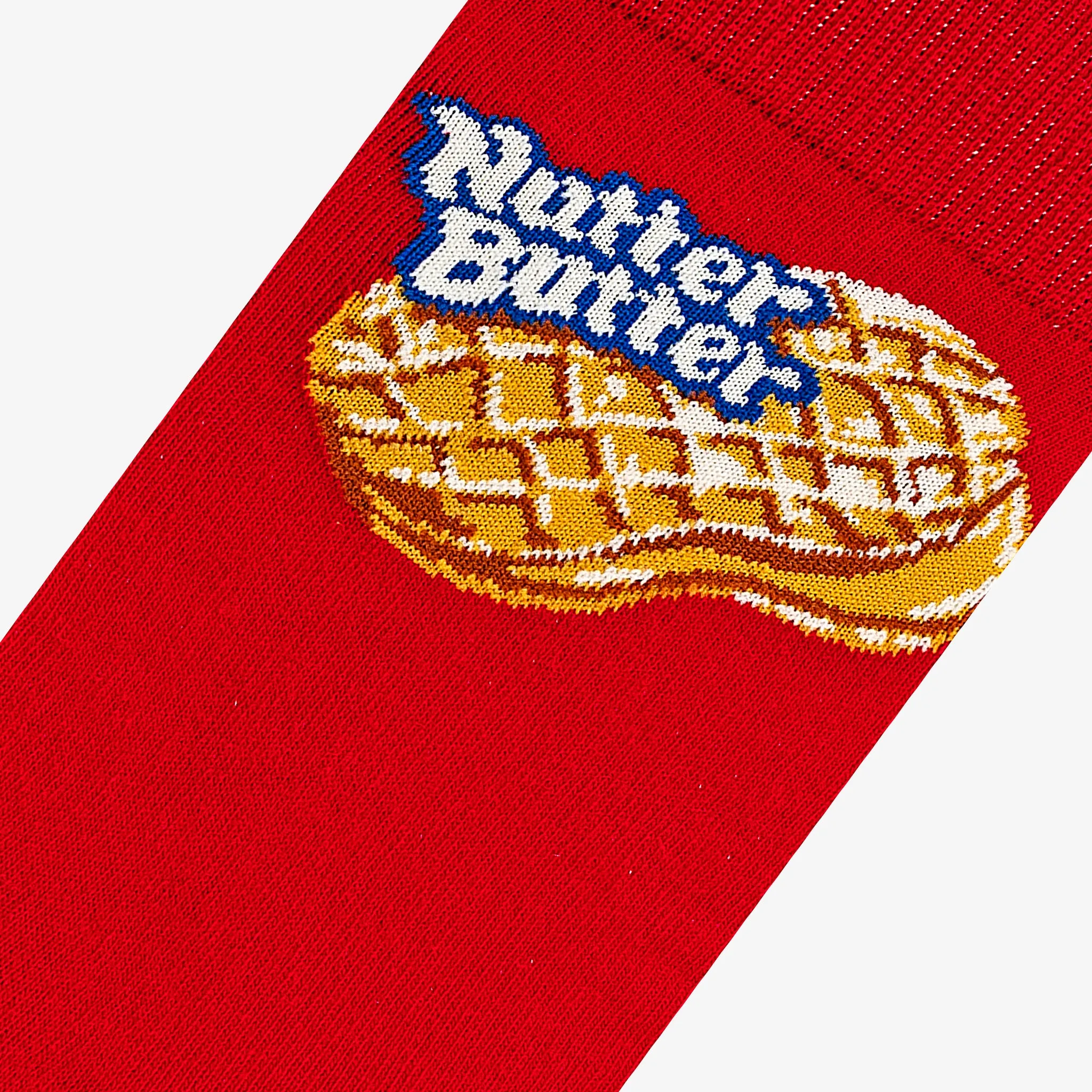 Nutter Butter Red Men's Crew Socks sold by Odd Sox product image thumbnail 4