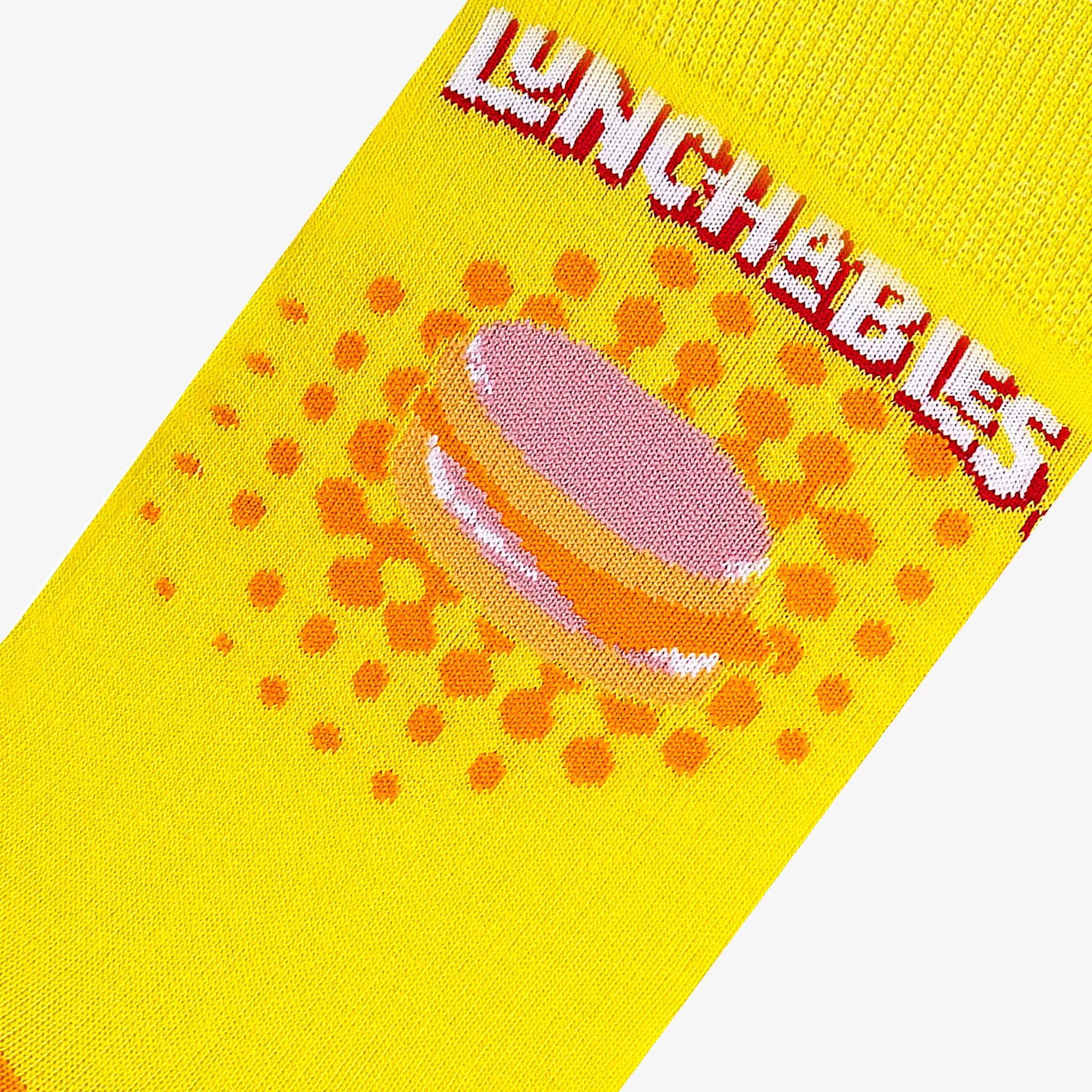 Lunchables Yellow Men's Crew Socks sold by Odd Sox product image thumbnail 4