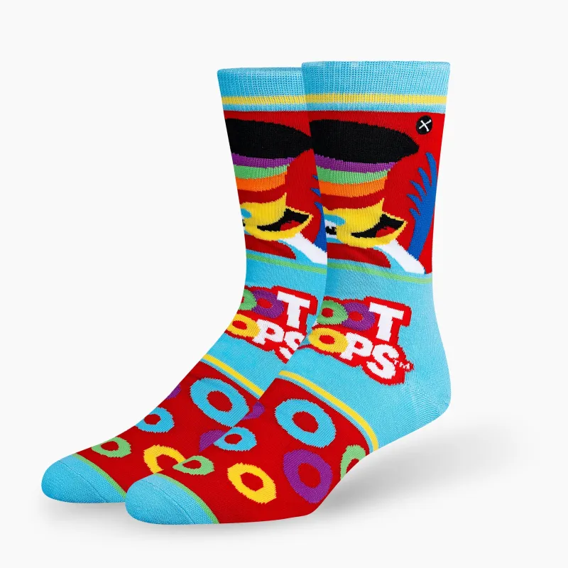 Froot Loops Mash-Up Men's Crew Socks sold by Odd Sox