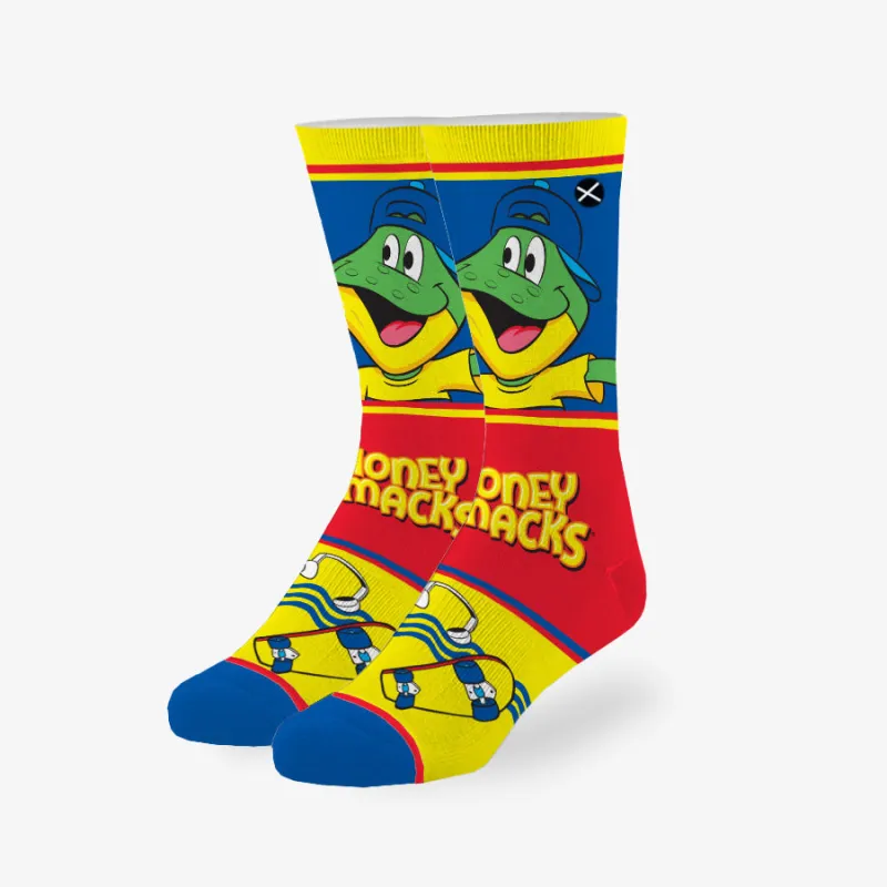Honey Smacks Mash-Up Men's Crew Socks sold by Odd Sox