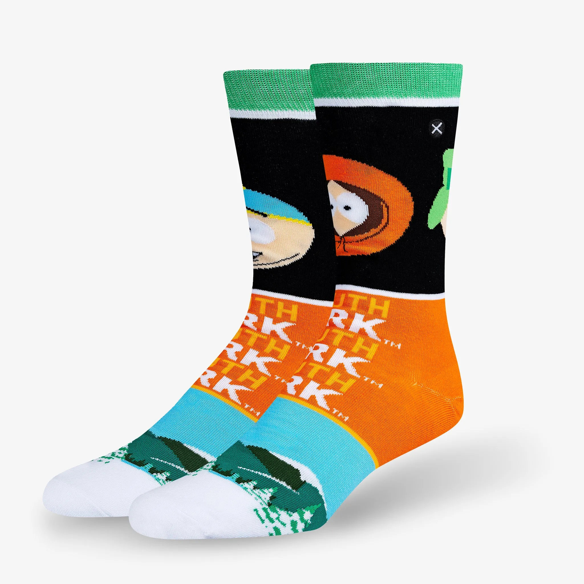 South Park Boys Mash-Up Men's Crew Socks sold by Odd Sox