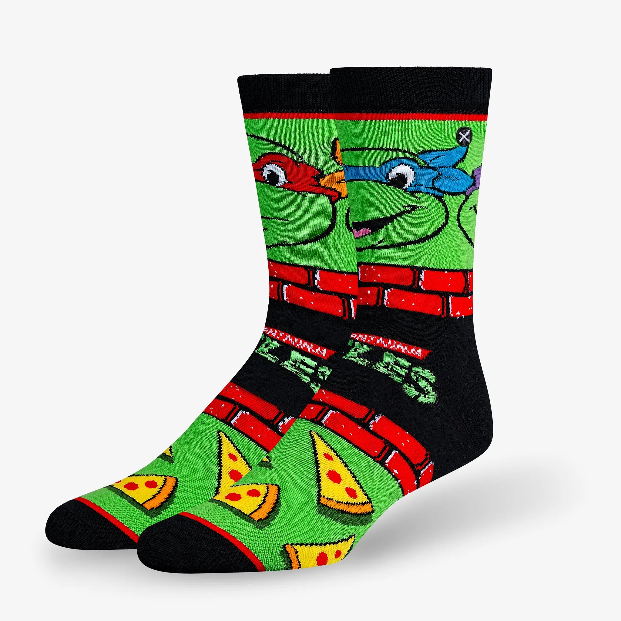 TMNT Mash-Up Men's Crew Socks sold by Odd Sox