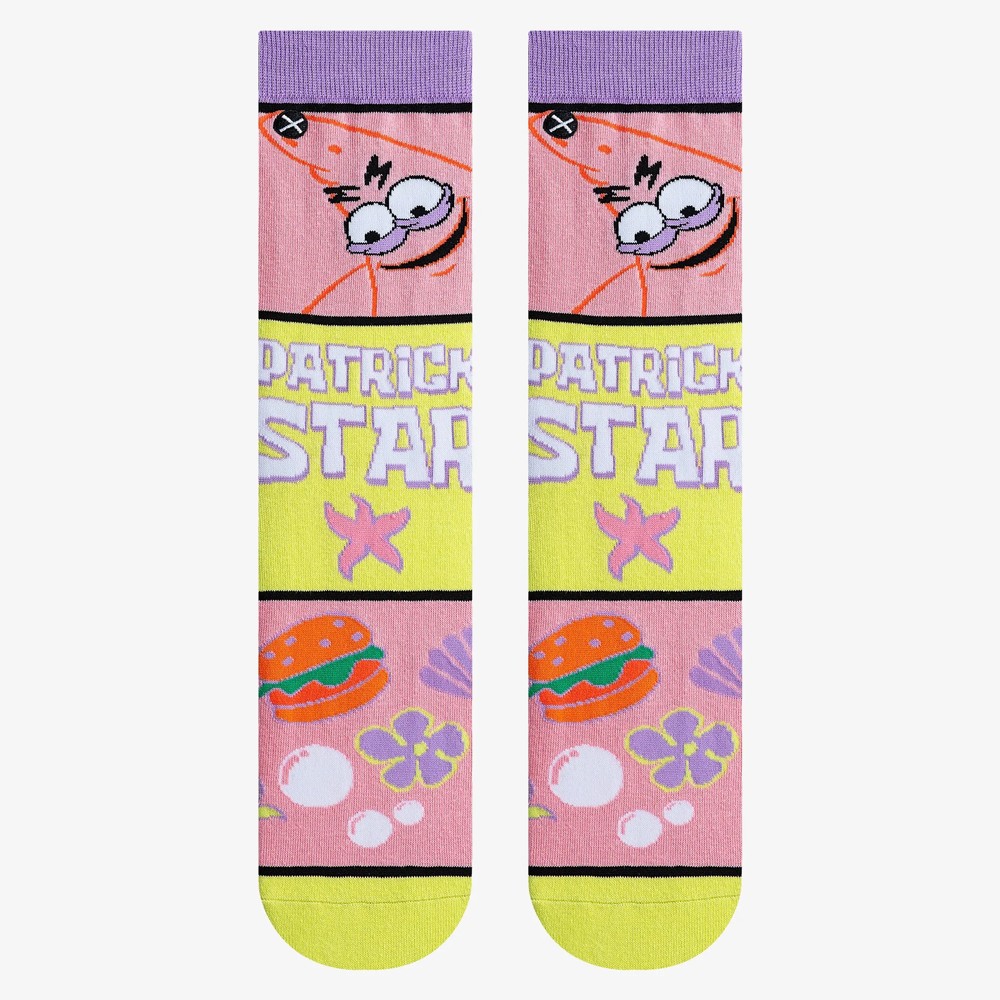 Patrick Star Mash-Up Men's Crew Socks sold by Odd Sox product image thumbnail 2