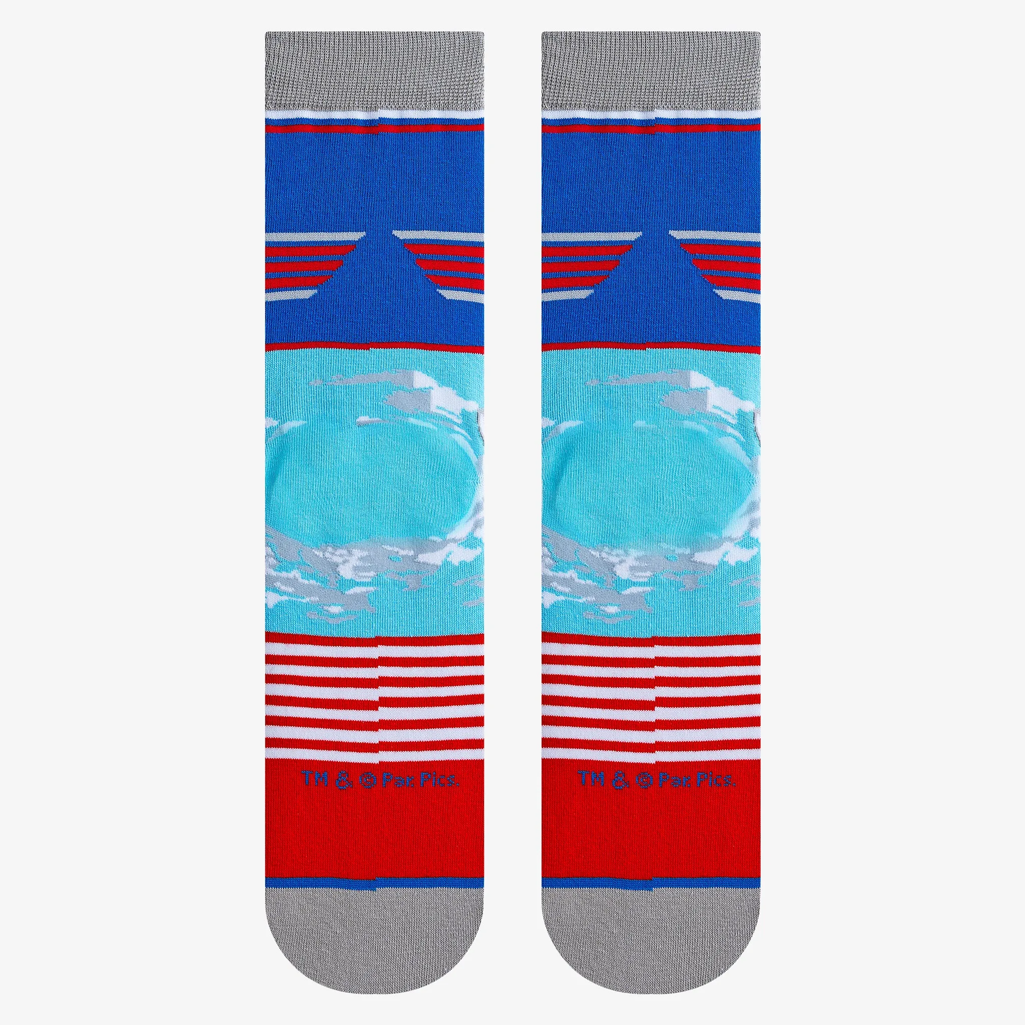 Top Gun Mash-Up Men's Crew Socks sold by Odd Sox product image thumbnail 3