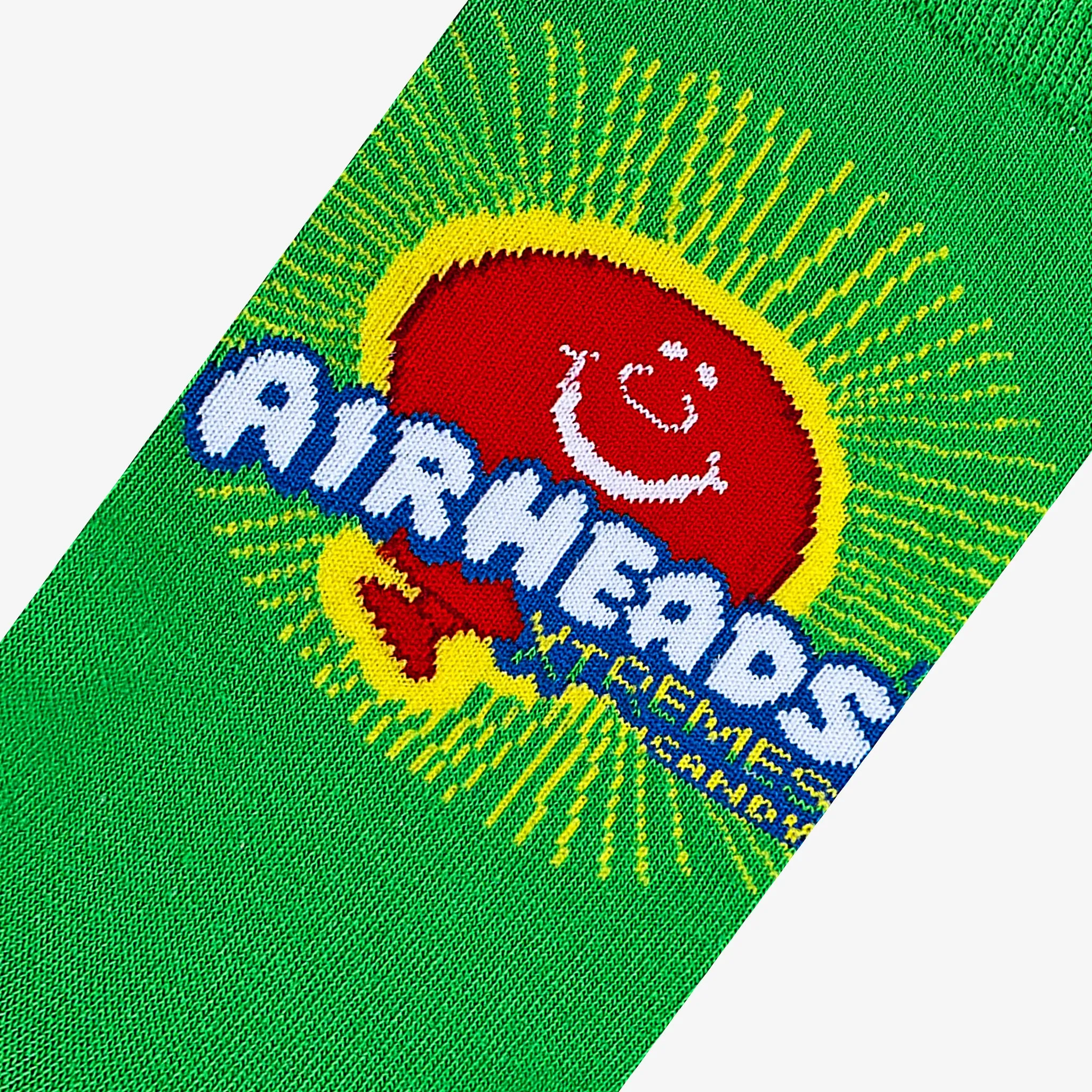 Airheads Xtreme Rainbow Green Women's Crew Socks sold by Odd Sox product image thumbnail 4