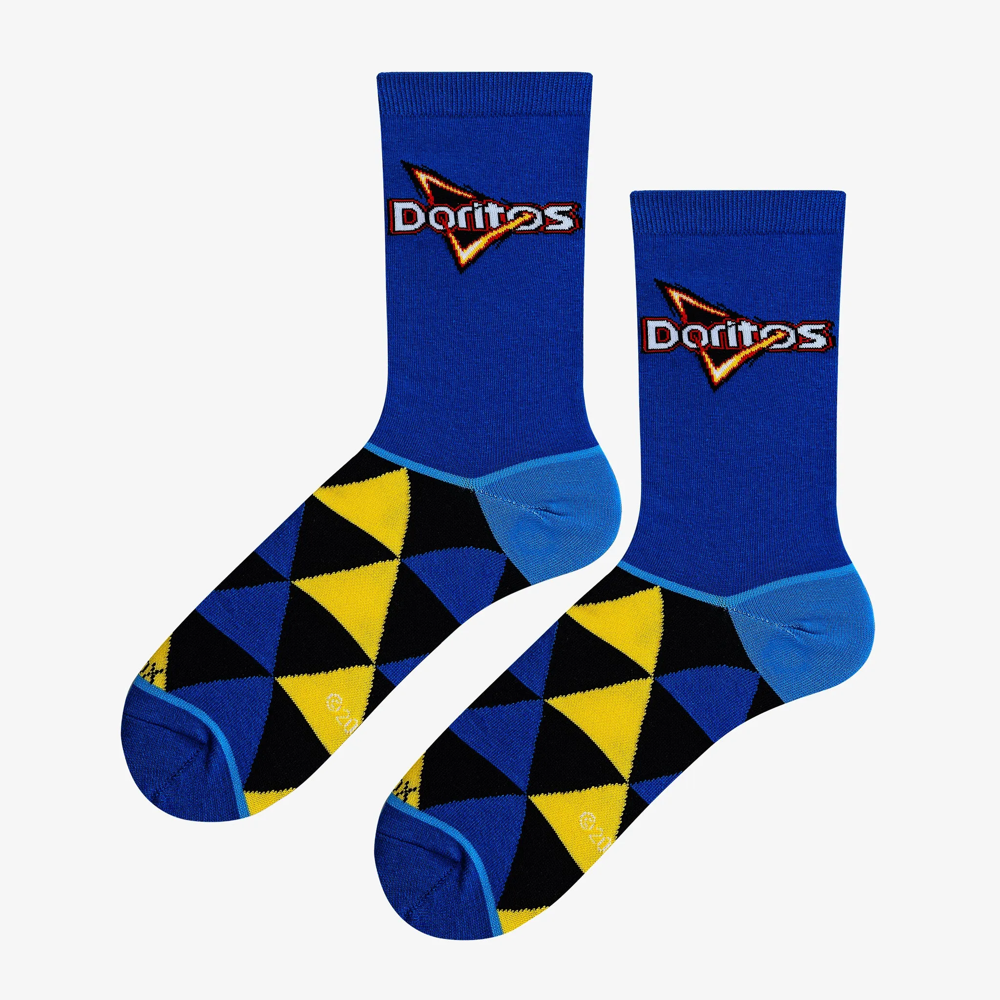 Doritos Cool Ranch Blue Women's Crew Socks sold by Odd Sox product image thumbnail 2