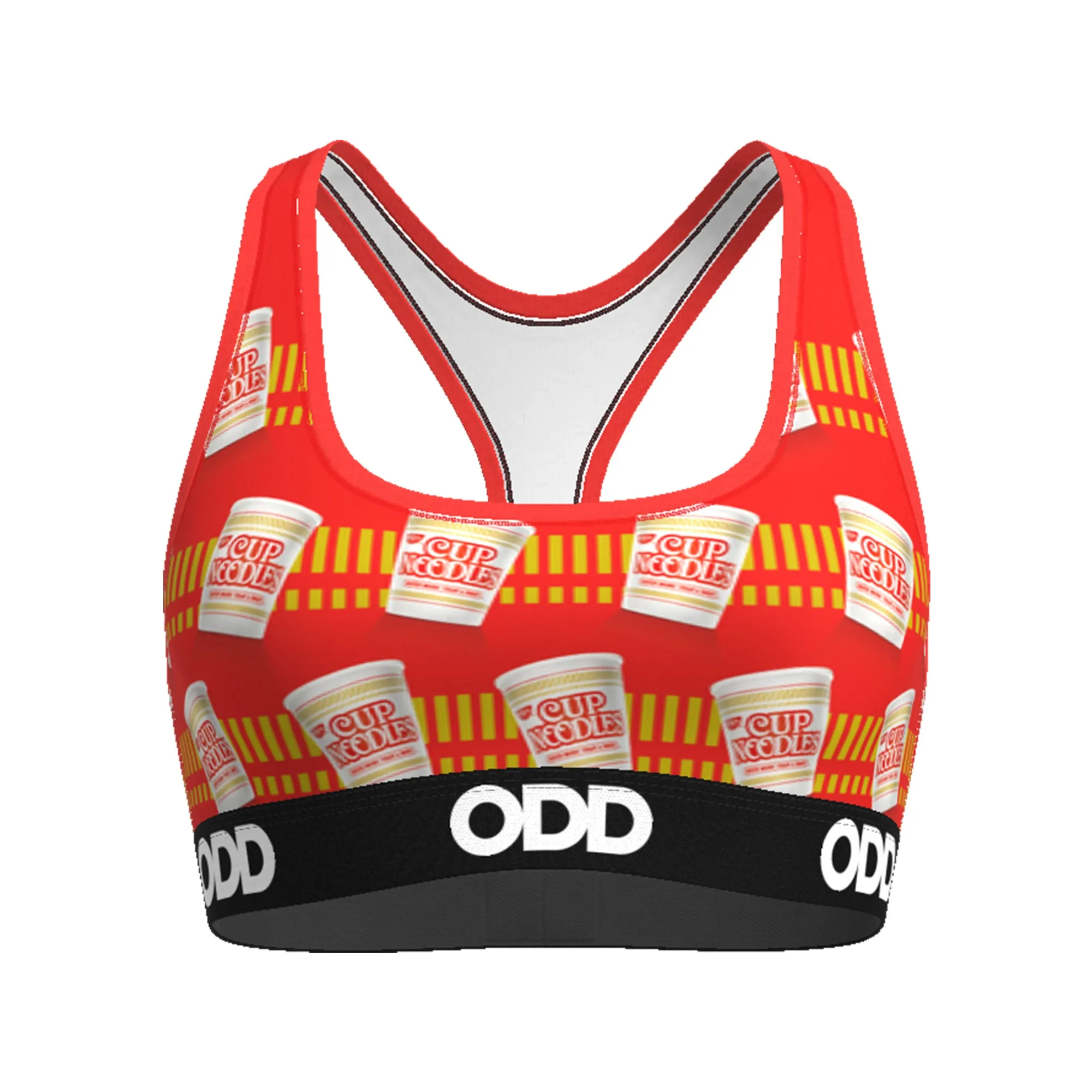 Cup Noodles Women's Sports Bra sold by Odd Sox