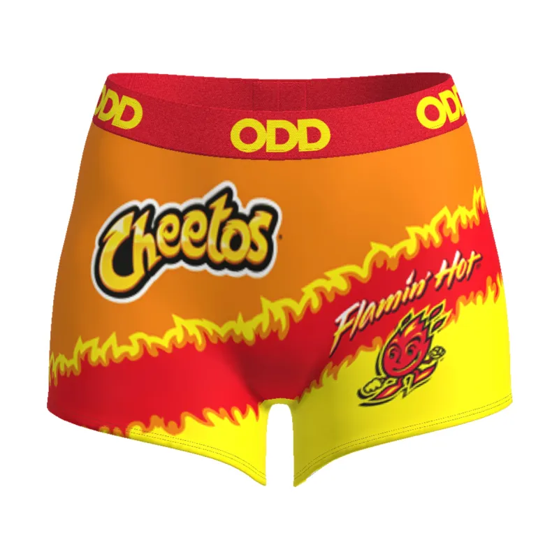 Cheetos Flamin' Hot Women's Boy Shorts sold by Odd Sox