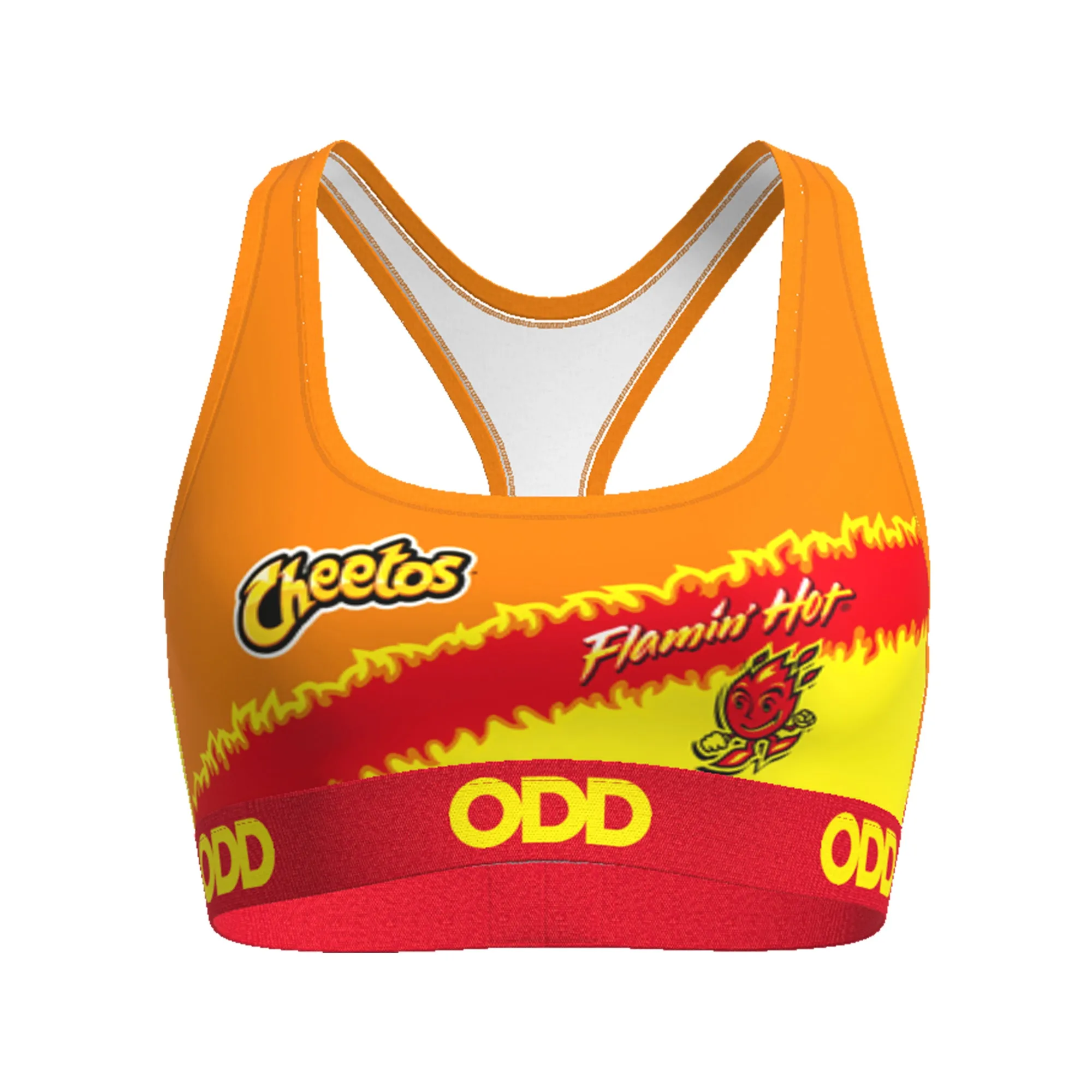 Cheetos Flamin' Hot Women's Sports Bra sold by Odd Sox
