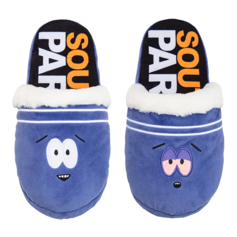 South Park Towelie Fuzzy Slip-On Slippers sold by Odd Sox