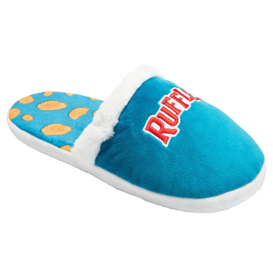 Ruffles Fuzzy Slip-On Slippers sold by Odd Sox product image thumbnail 4