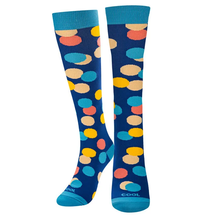 Multi Dots Compression Socks sold by Odd Sox product image thumbnail 2