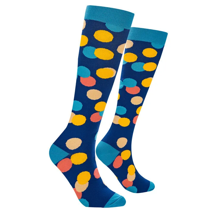 Multi Dots Compression Socks sold by Odd Sox product image thumbnail 3