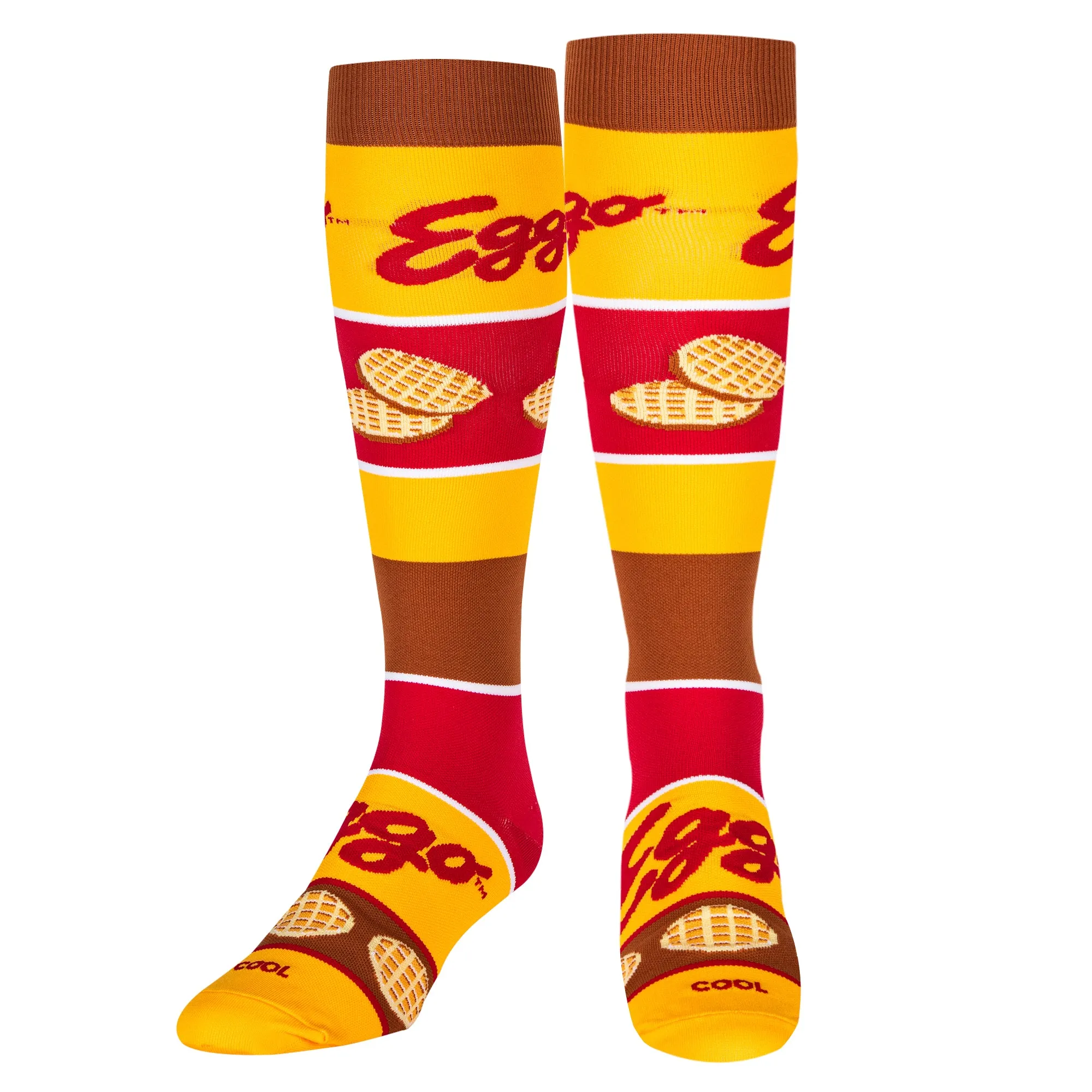 Eggo Waffles Compression Socks sold by Odd Sox product image thumbnail 2