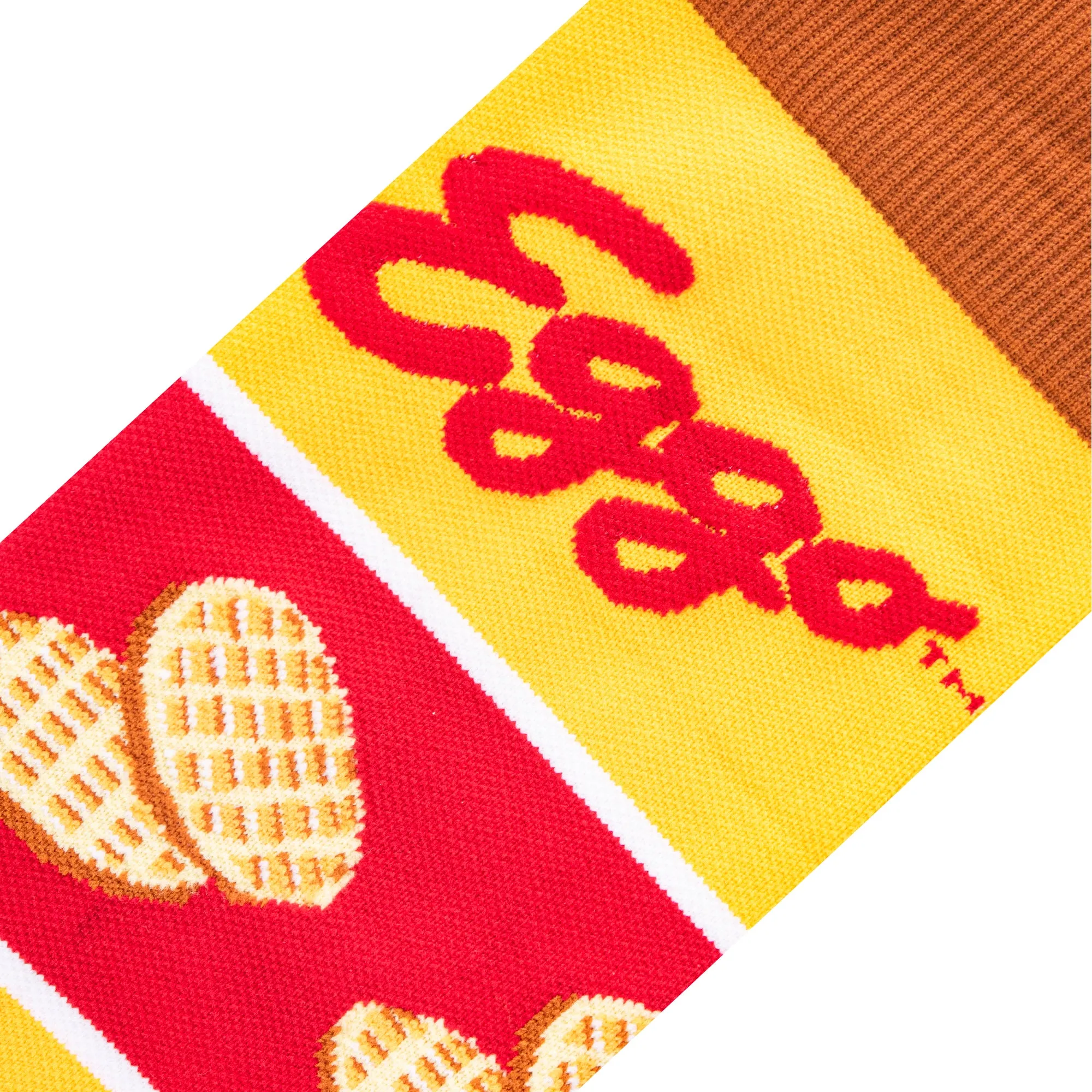 Eggo Waffles Compression Socks sold by Odd Sox product image thumbnail 4
