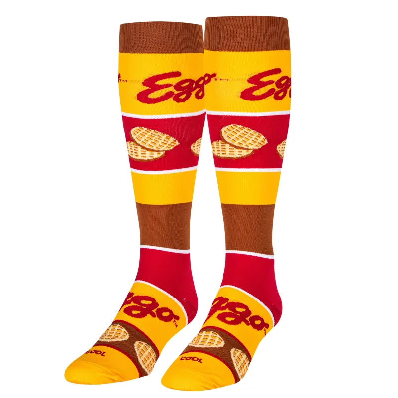 Eggo Waffles Compression Socks sold by Odd Sox