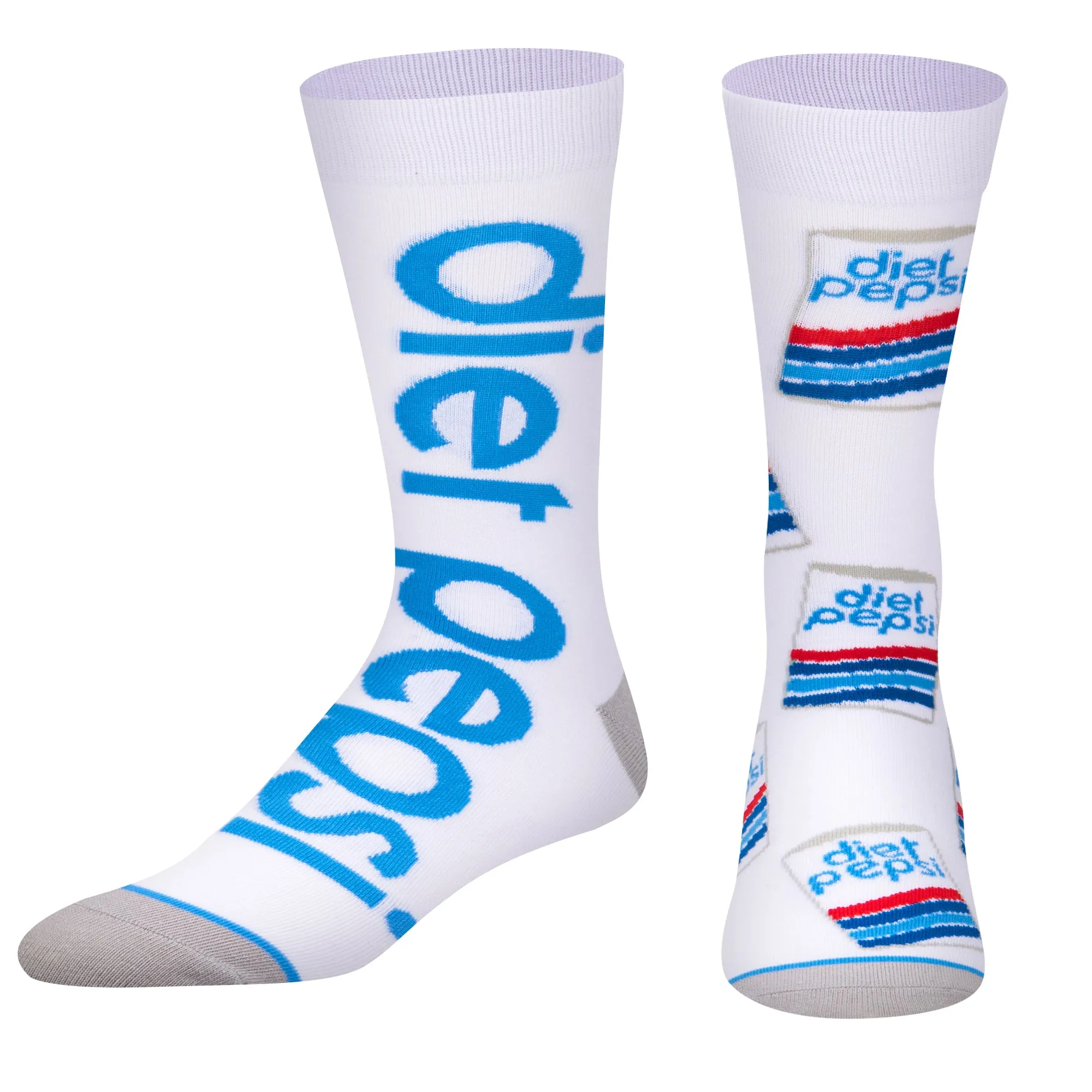 Diet Pepsi Split Men's Crew Socks sold by Odd Sox product image thumbnail 2