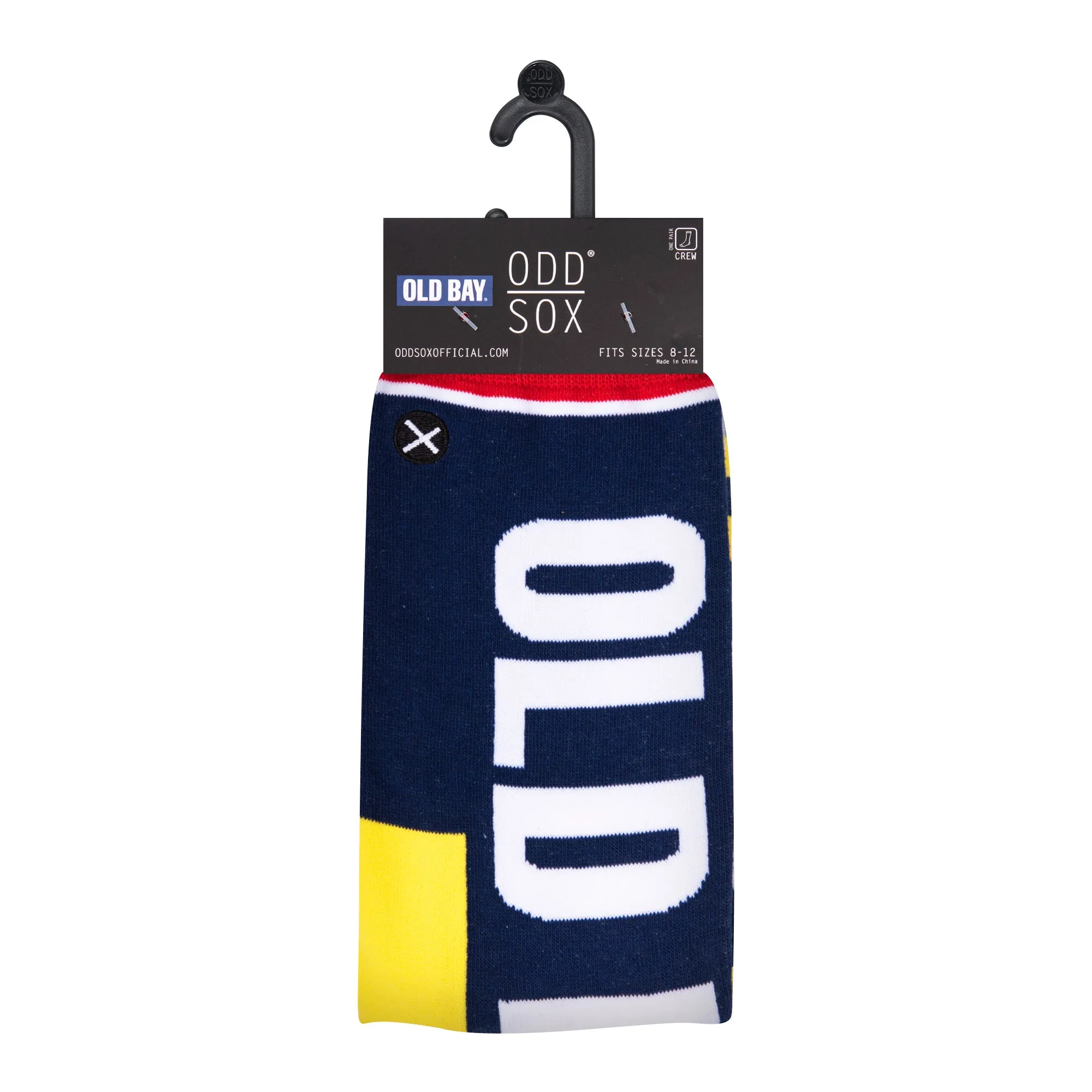 Old Bay Split Men's Crew Socks sold by Odd Sox product image thumbnail 5