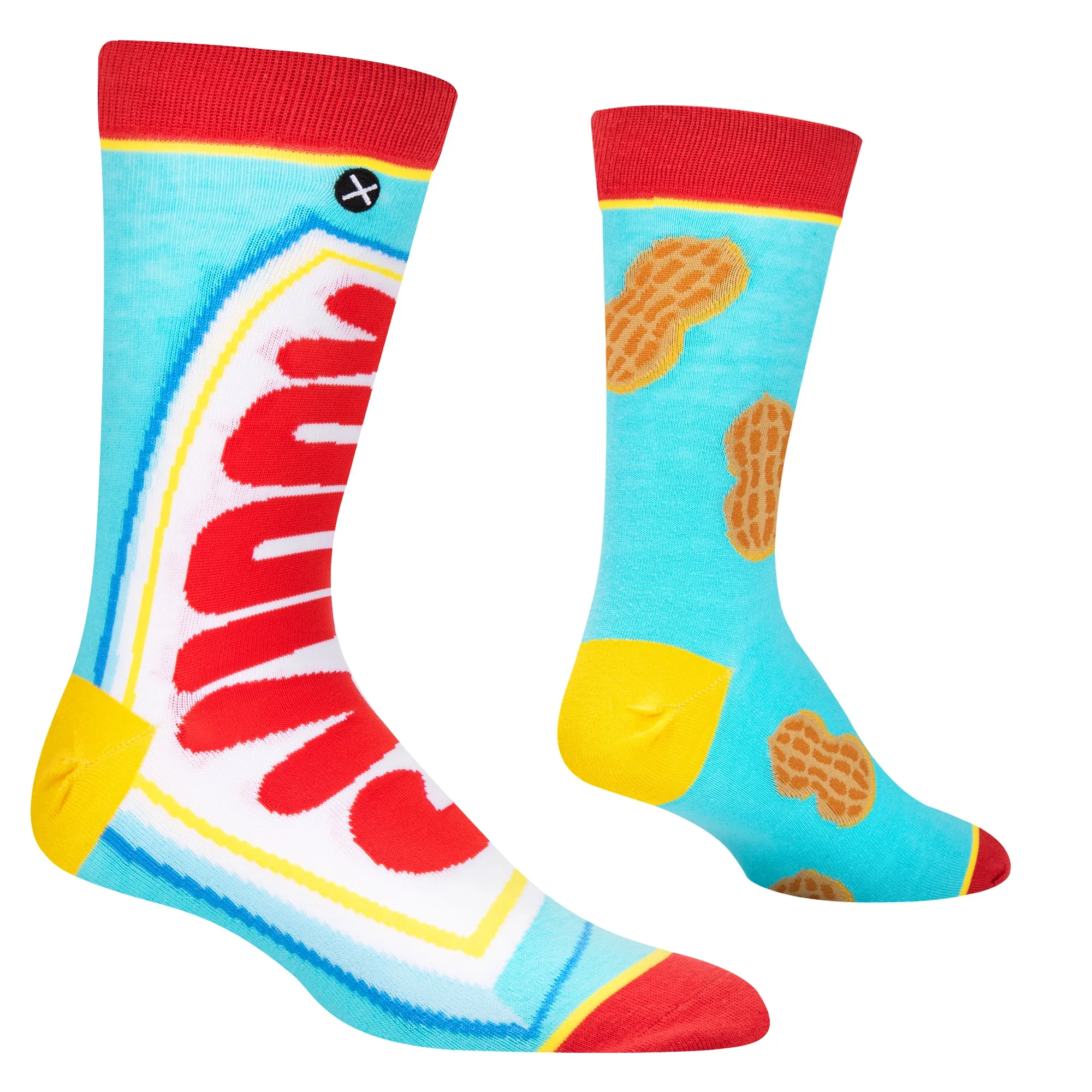 Skippy Split Men's Crew Socks sold by Odd Sox product image thumbnail 3