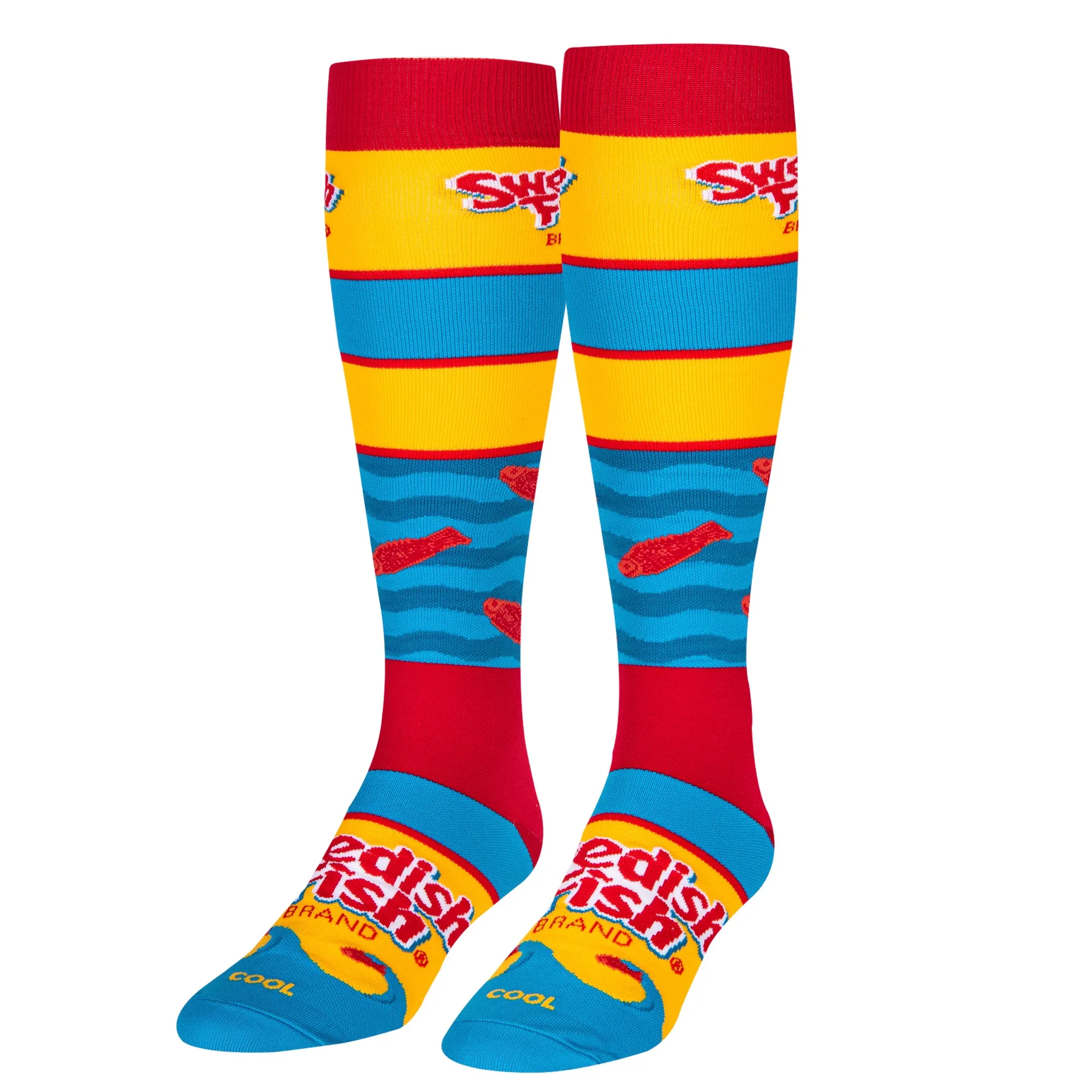 Swedish Fish Compression Socks sold by Odd Sox