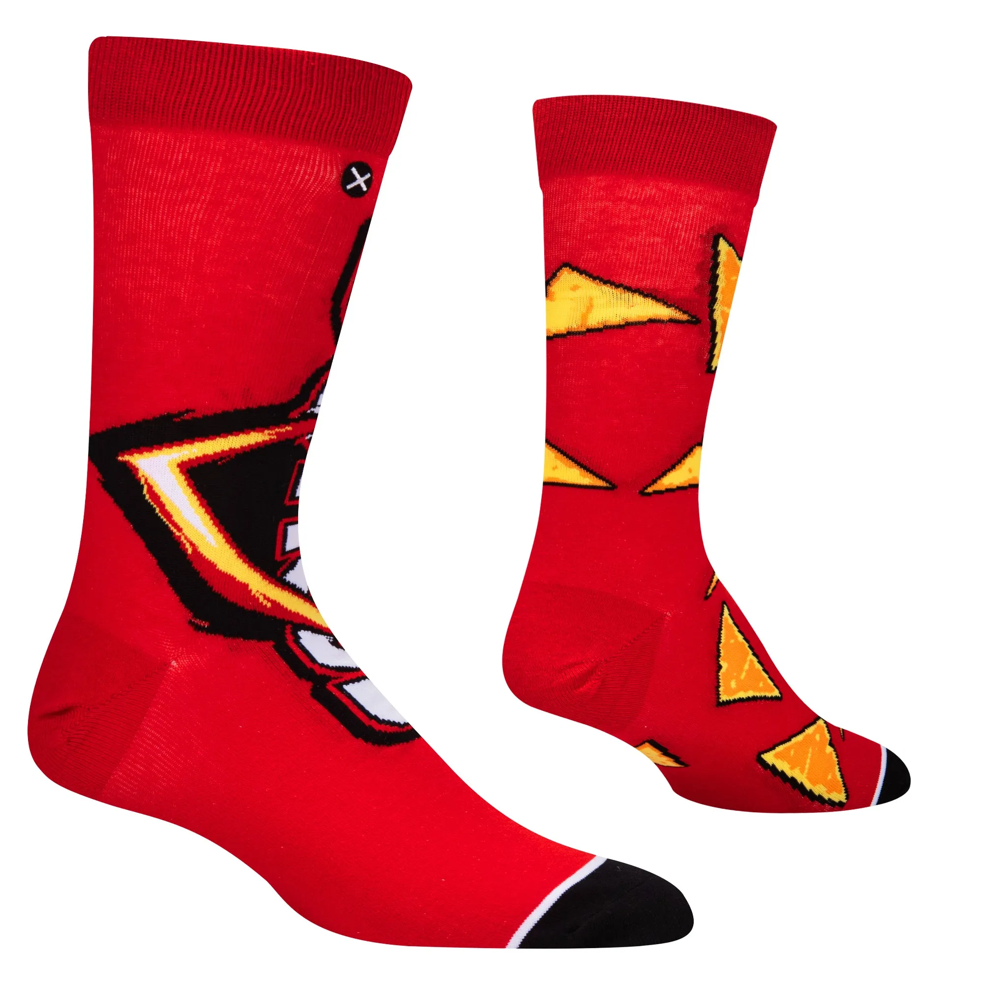 Doritos Split Men's Crew Socks sold by Odd Sox product image thumbnail 3