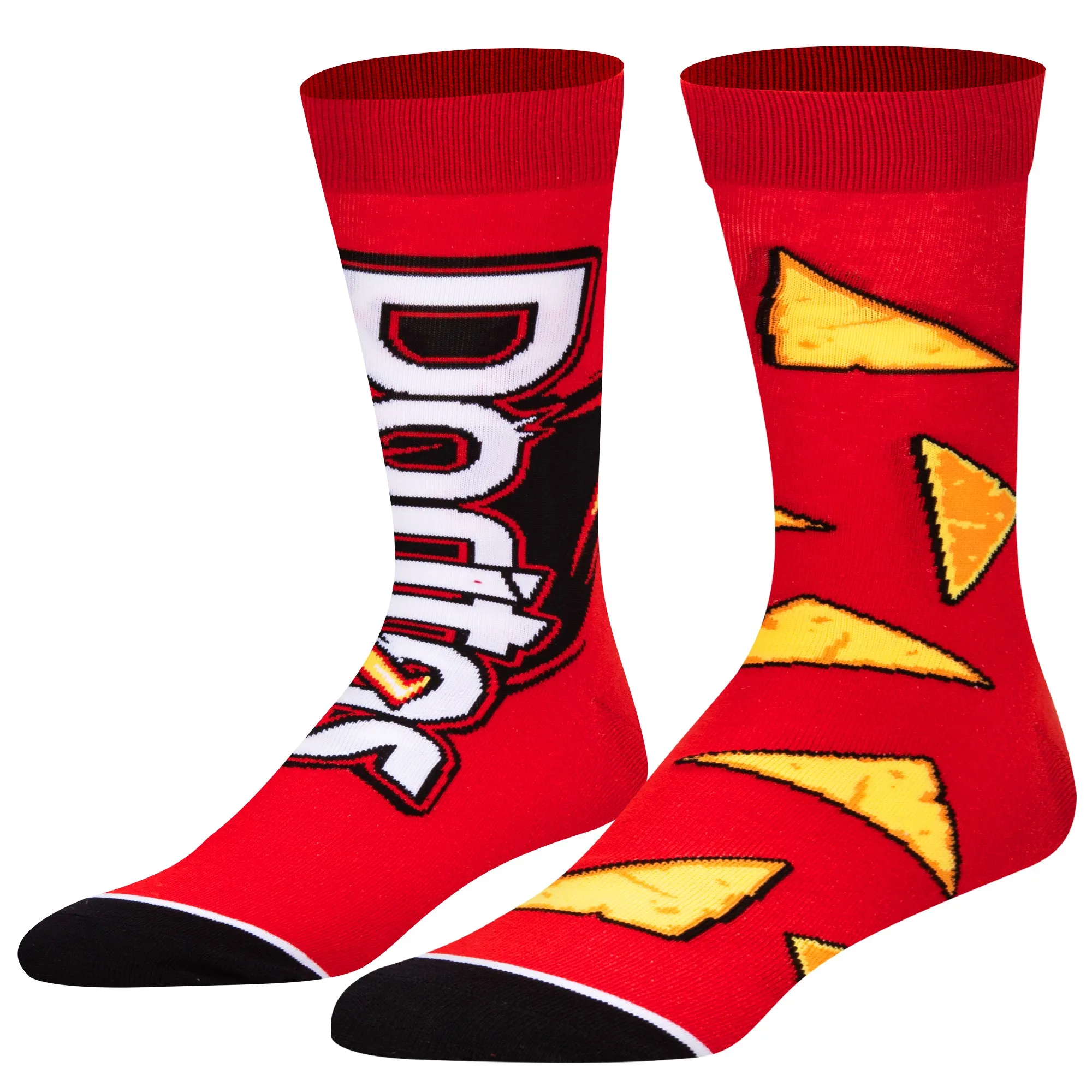Doritos Split Men's Crew Socks sold by Odd Sox