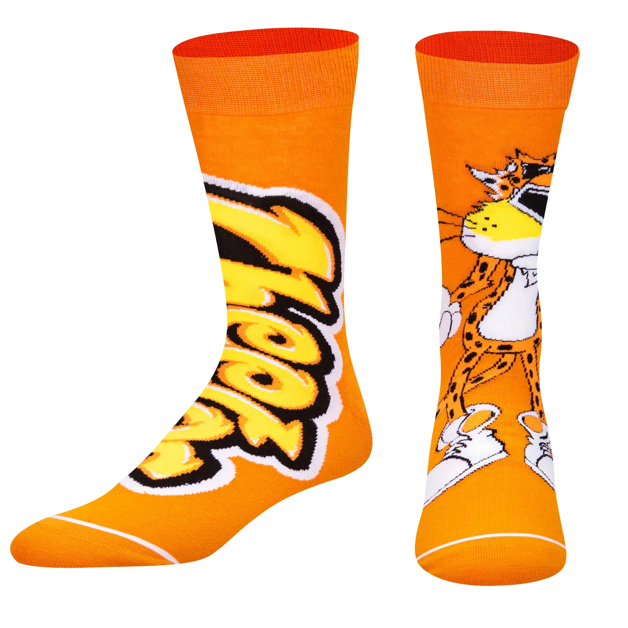 Cheetos Split Men's Crew Socks sold by Odd Sox product image thumbnail 2