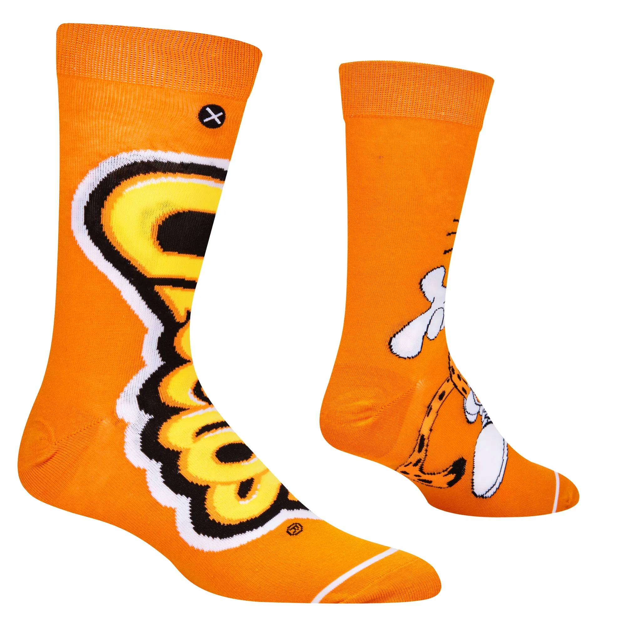 Cheetos Split Men's Crew Socks sold by Odd Sox product image thumbnail 3