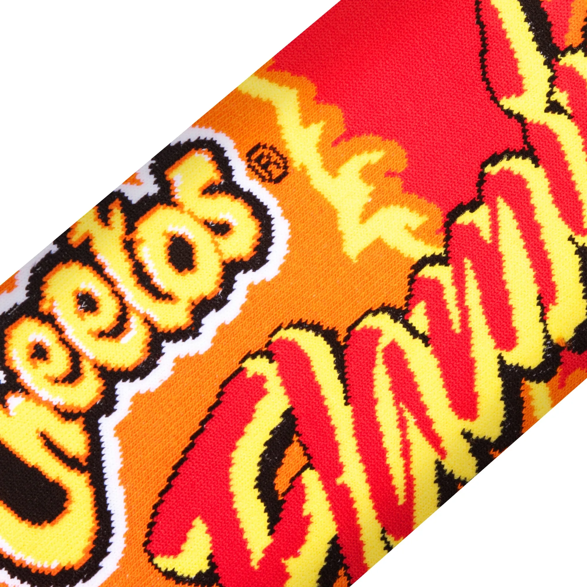 Flamin' Hot Cheetos Split Men's Crew Socks sold by Odd Sox product image thumbnail 4