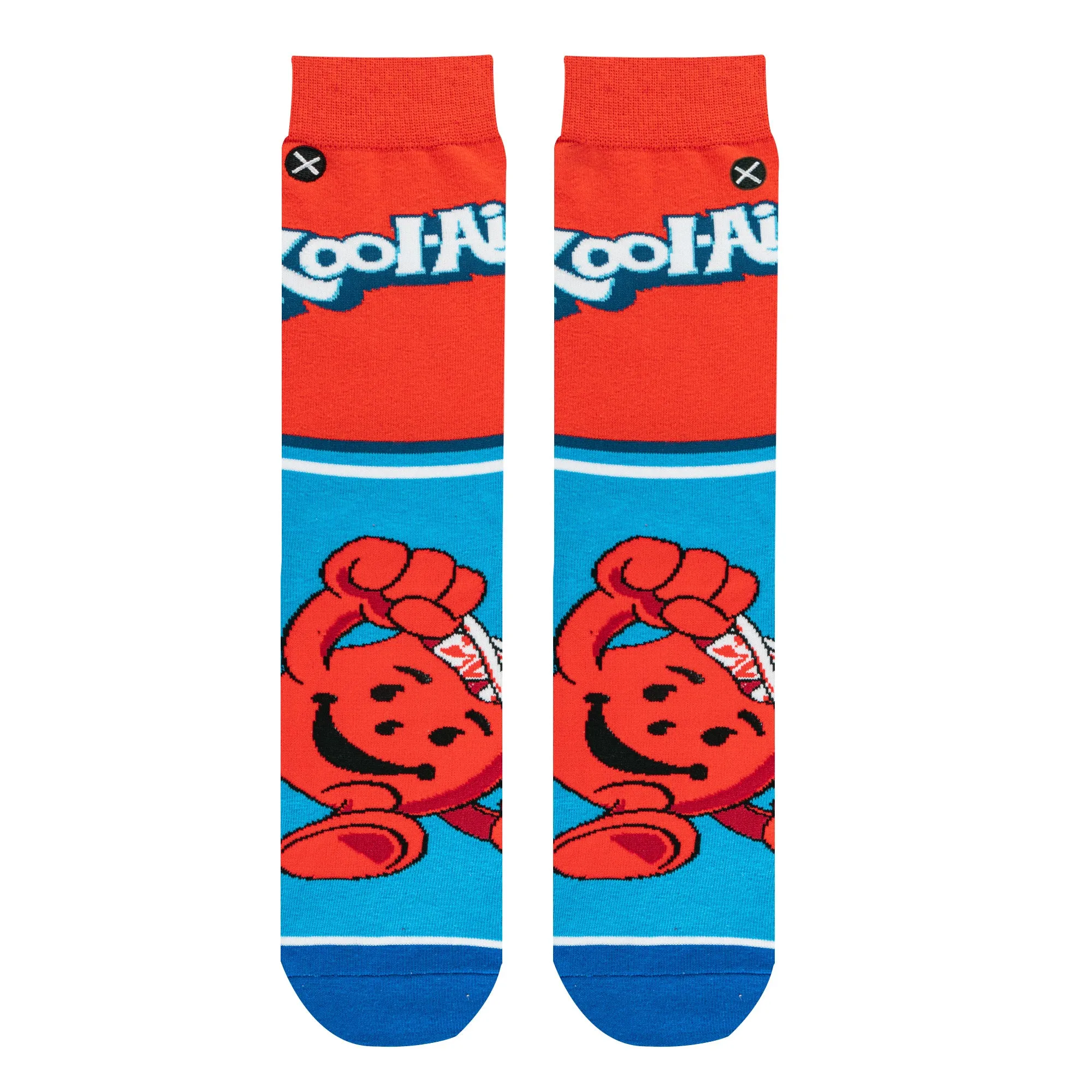 Kool-Aid Half Stripe Men's Crew Socks sold by Odd Sox product image thumbnail 5