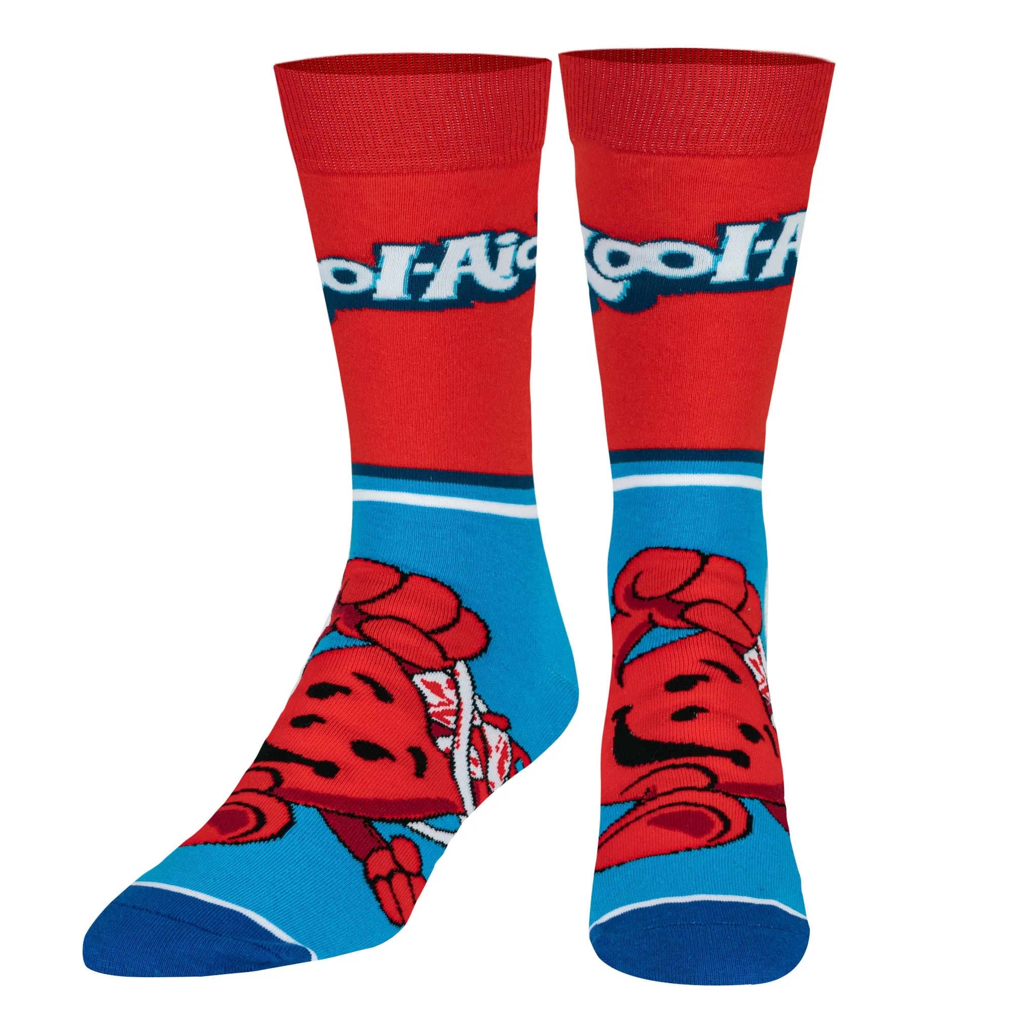 Kool-Aid Half Stripe Men's Crew Socks sold by Odd Sox product image thumbnail 2