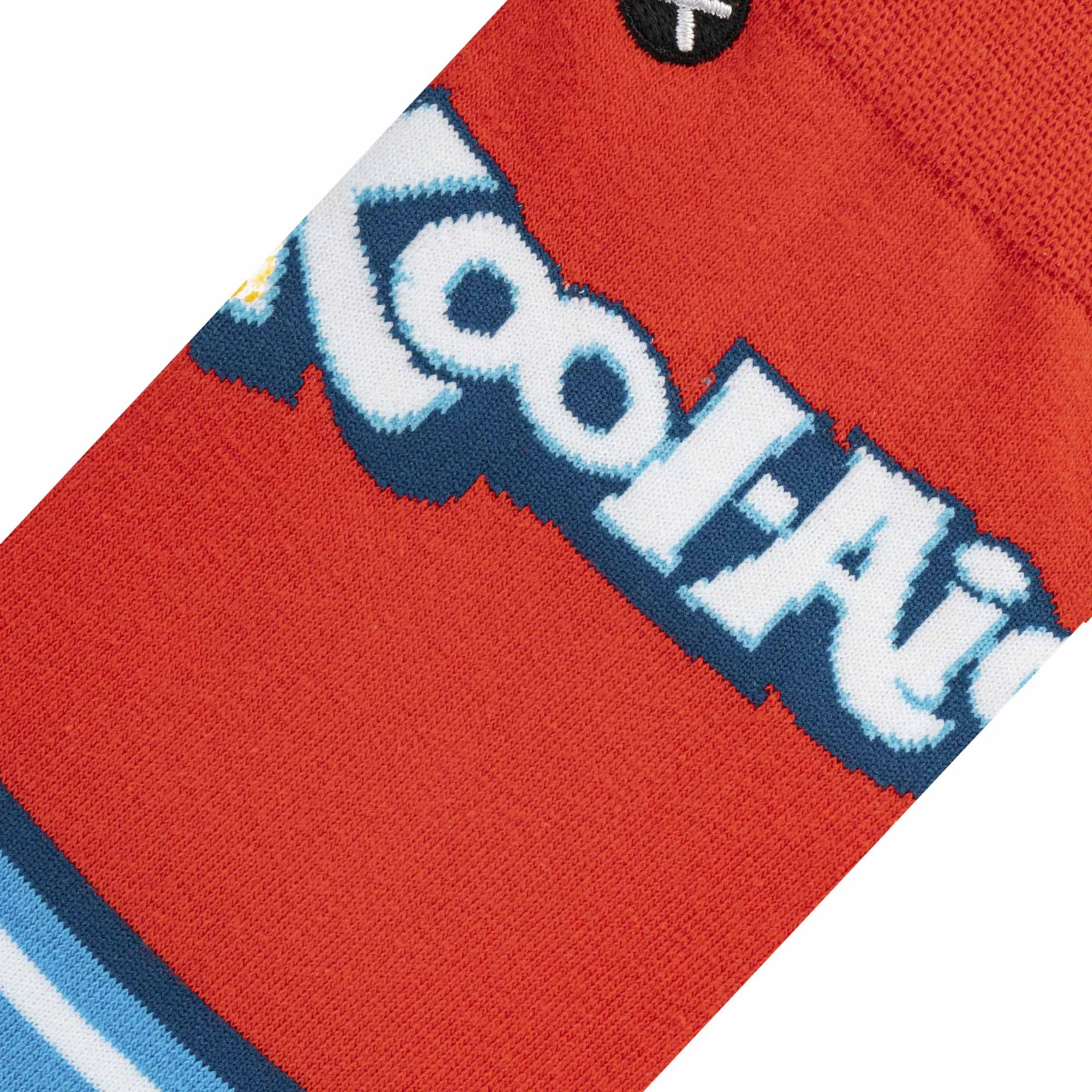 Kool-Aid Half Stripe Men's Crew Socks sold by Odd Sox product image thumbnail 4
