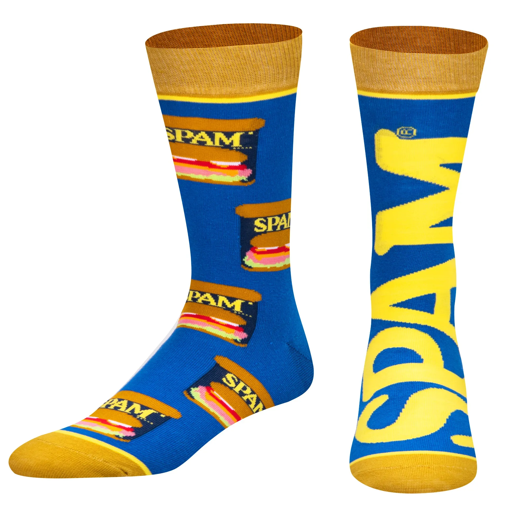 SPAM Split Men's Crew Socks sold by Odd Sox product image thumbnail 2