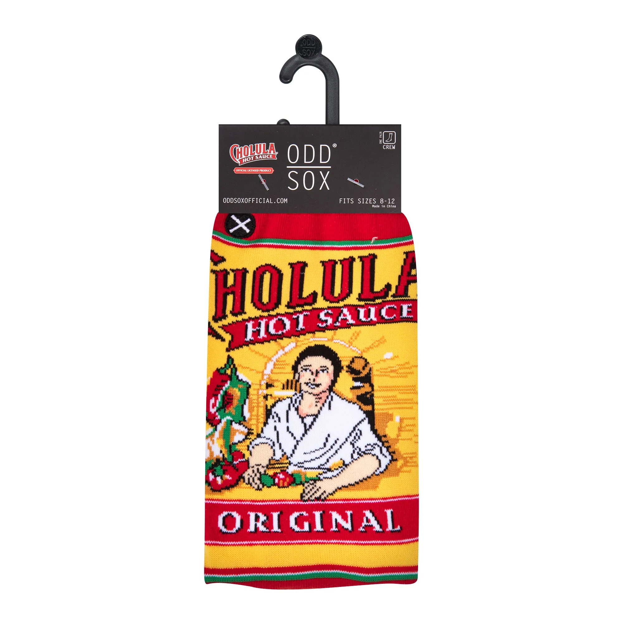 Cholula Label Men's Crew Socks sold by Odd Sox product image thumbnail 5
