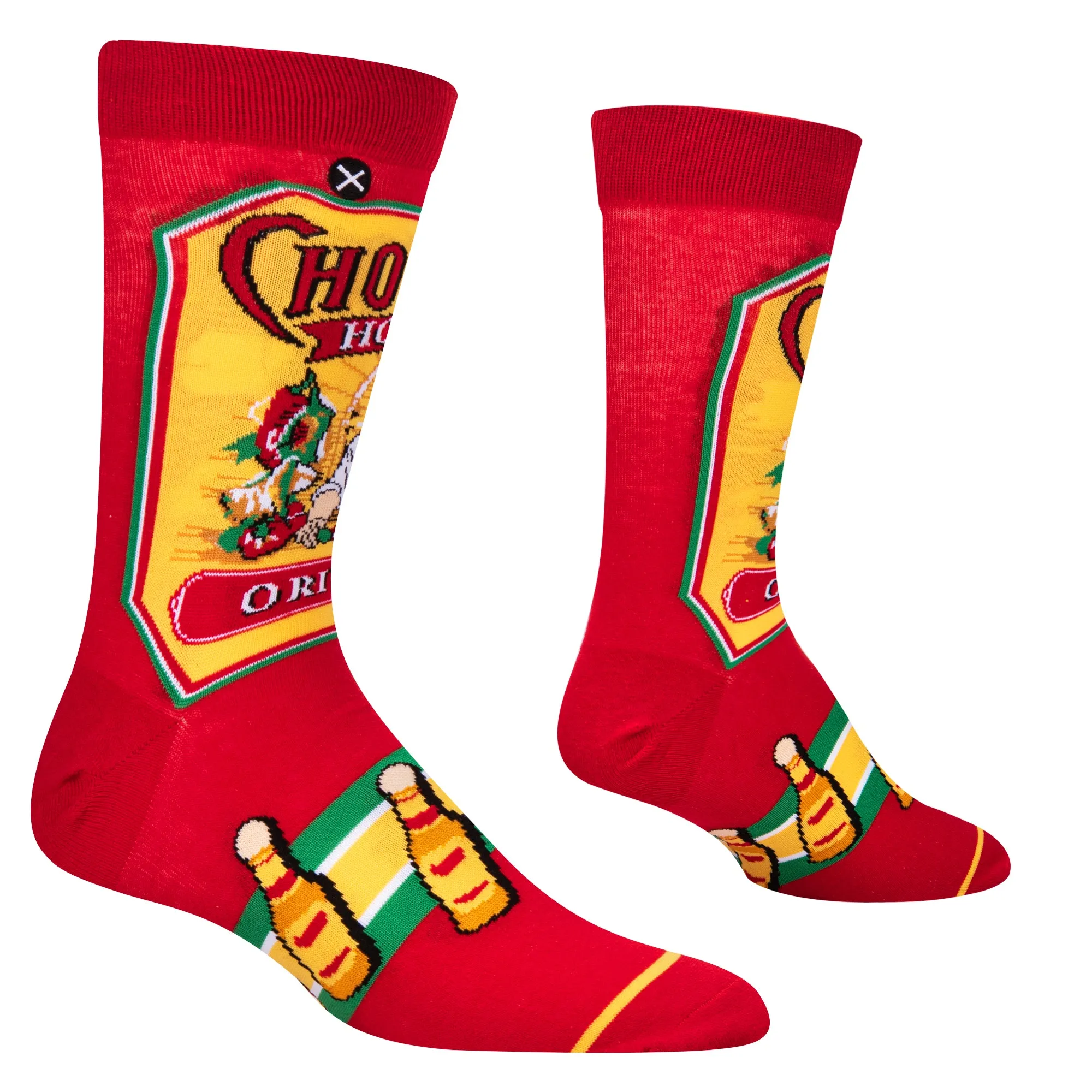 Cholula Label Men's Crew Socks sold by Odd Sox product image thumbnail 3