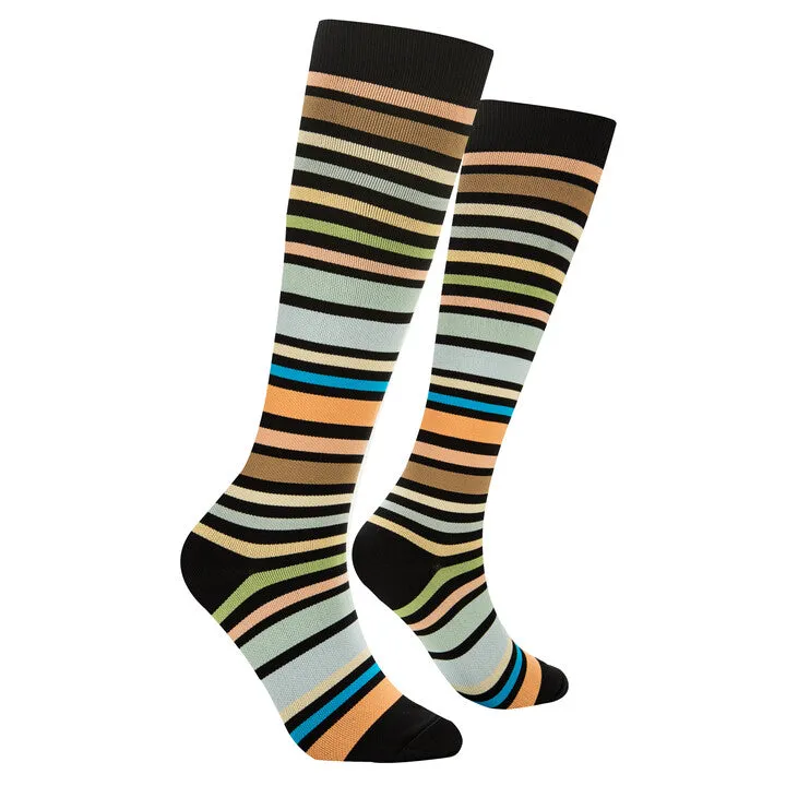 Earthy Stripes Compression Socks sold by Odd Sox product image thumbnail 3
