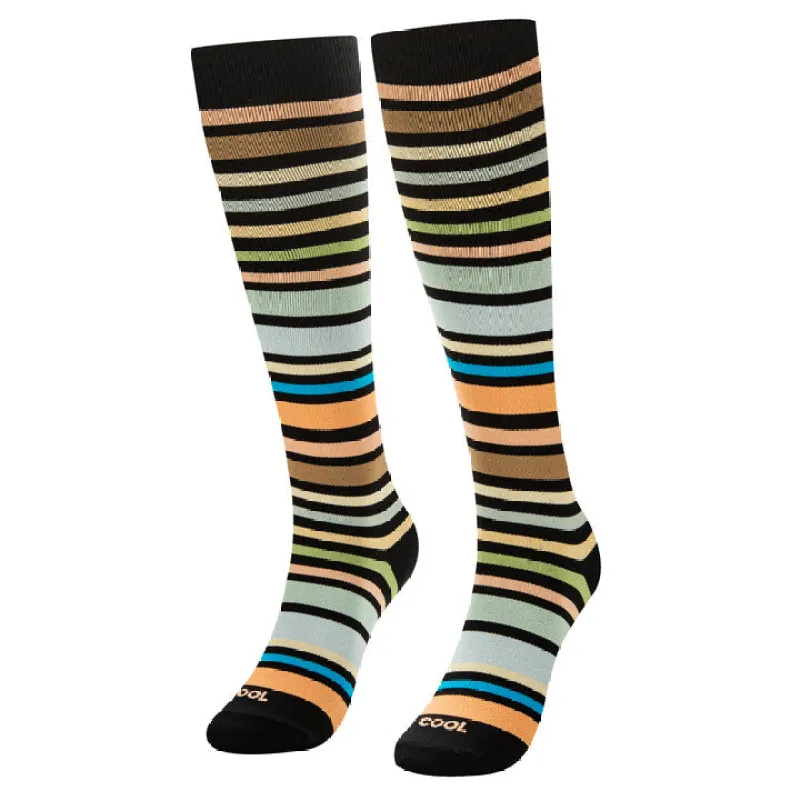 Earthy Stripes Compression Socks sold by Odd Sox