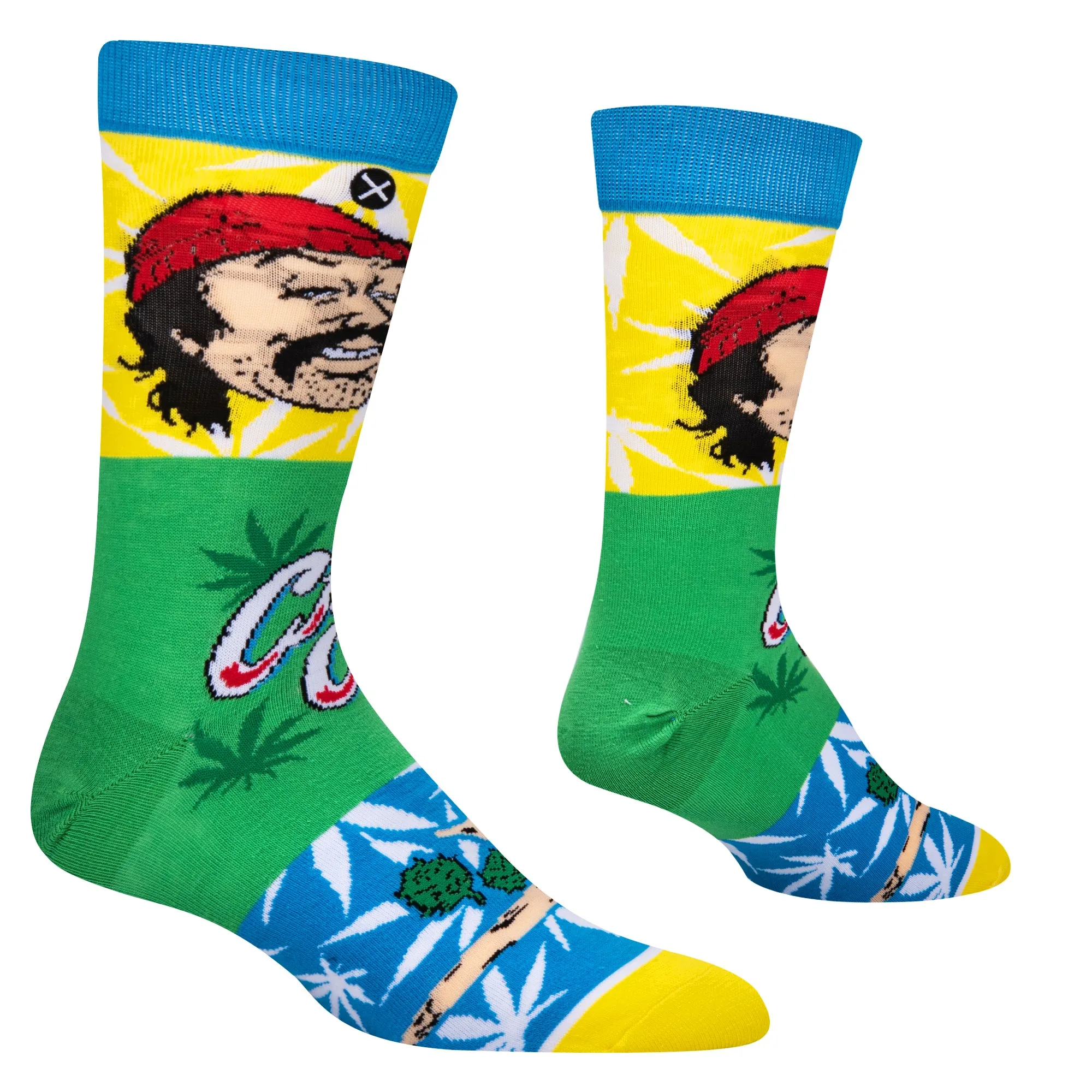 Cheech & Chong Mash Up Men's Crew Socks sold by Odd Sox product image thumbnail 3