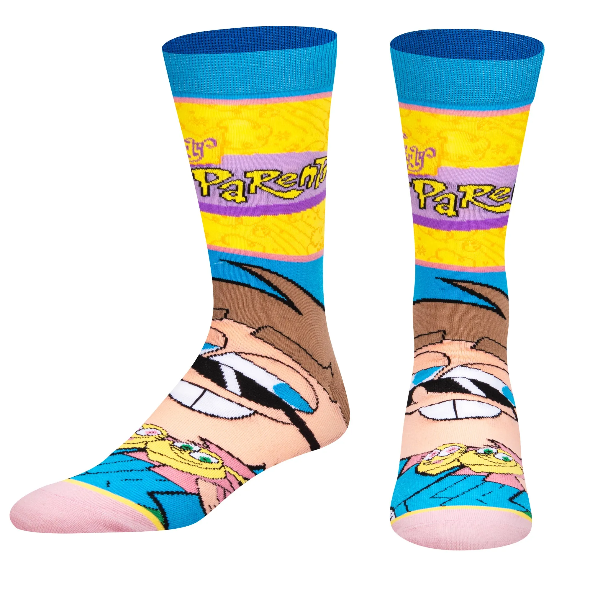Fairly Odd Parents Big Head Men's Crew Socks sold by Odd Sox product image thumbnail 2