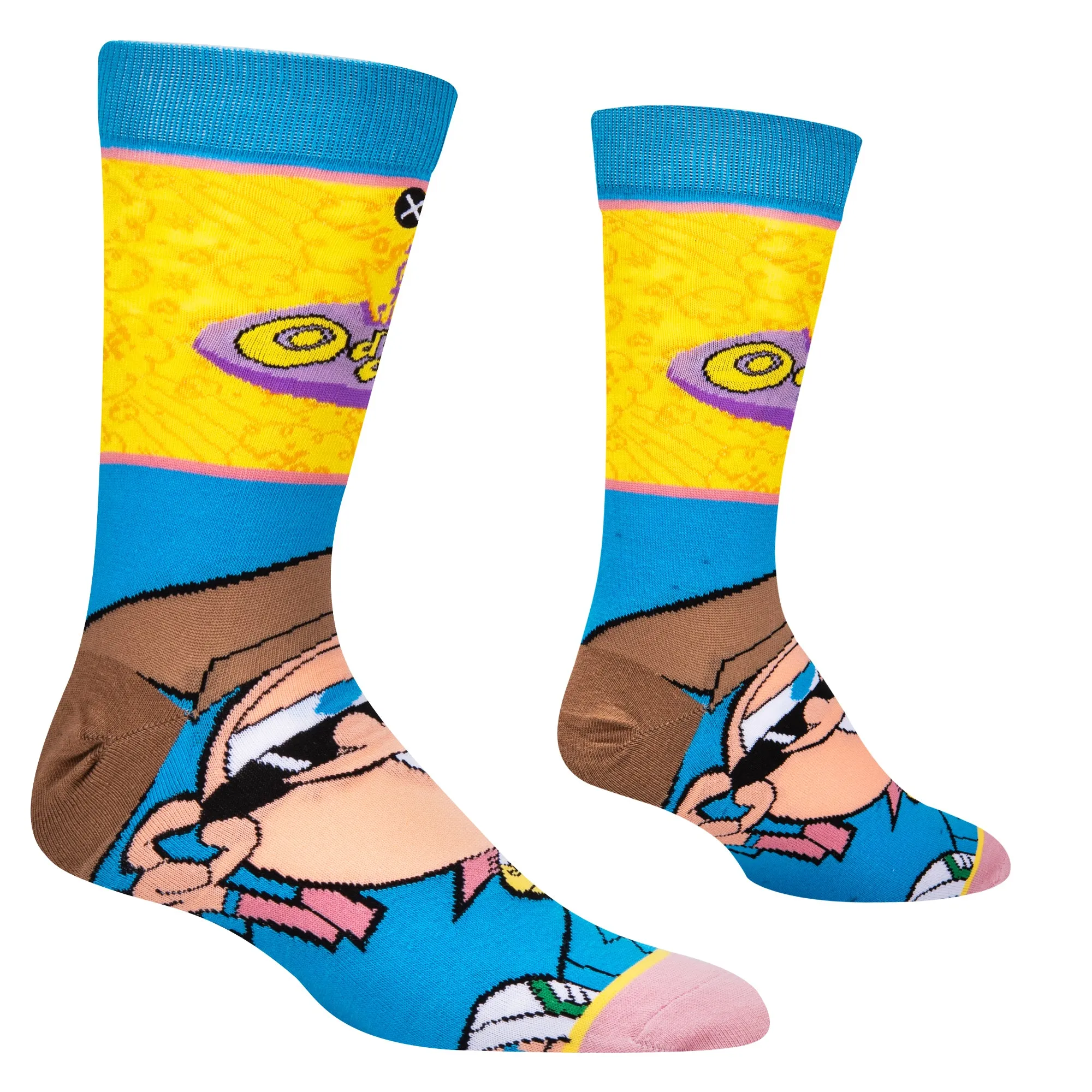 Fairly Odd Parents Big Head Men's Crew Socks sold by Odd Sox product image thumbnail 3