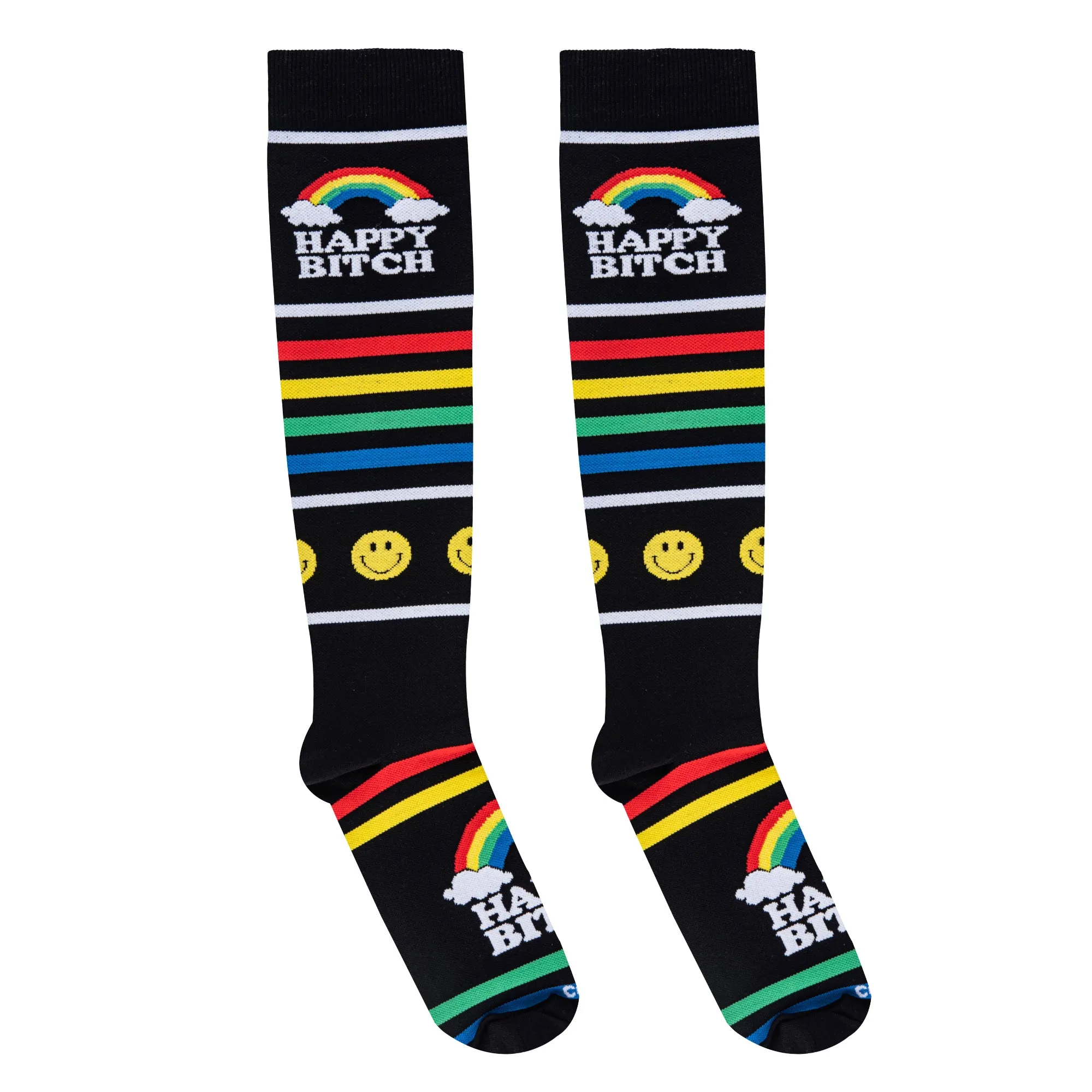 Happy Bitch Compression Socks sold by Odd Sox product image thumbnail 5