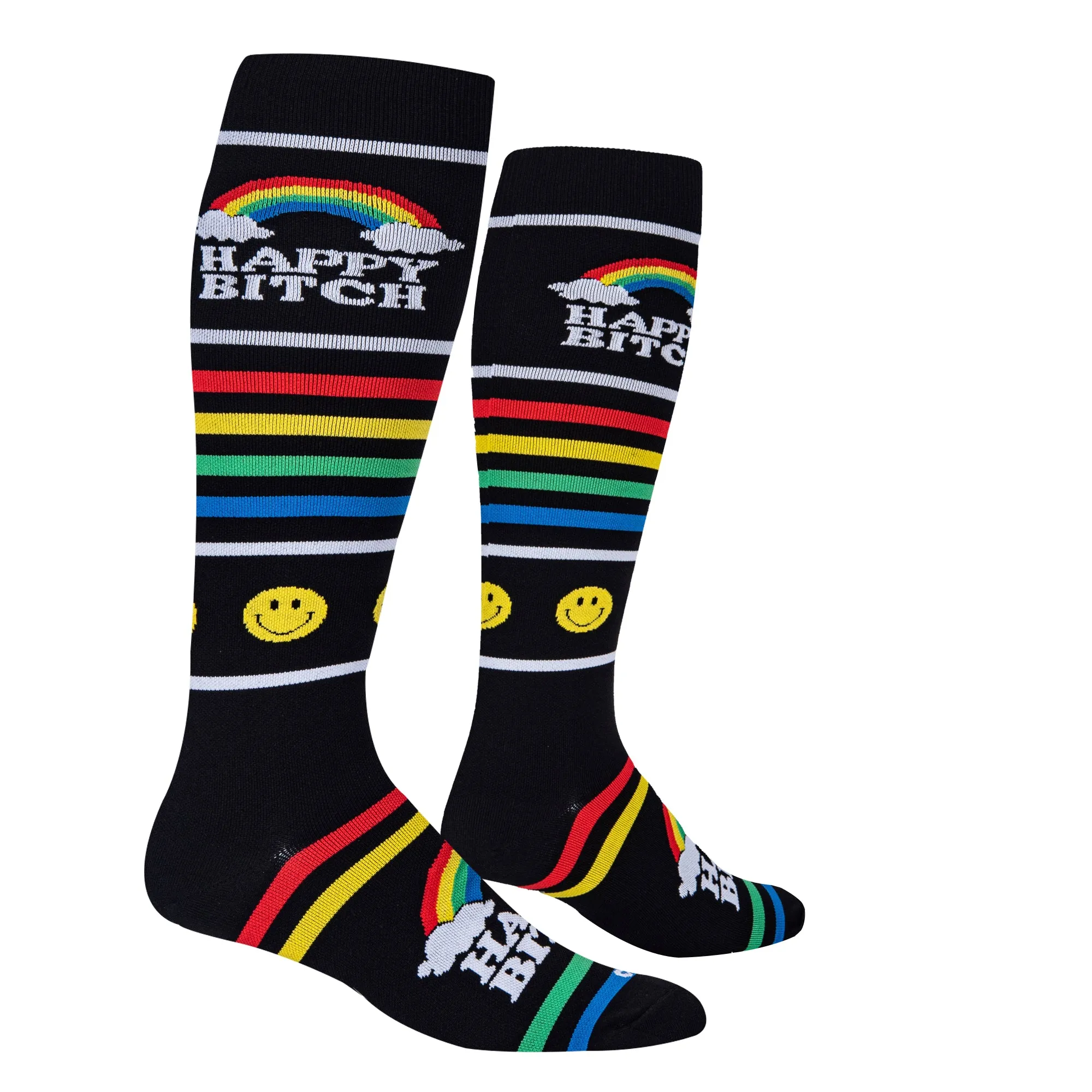 Happy Bitch Compression Socks sold by Odd Sox product image thumbnail 3