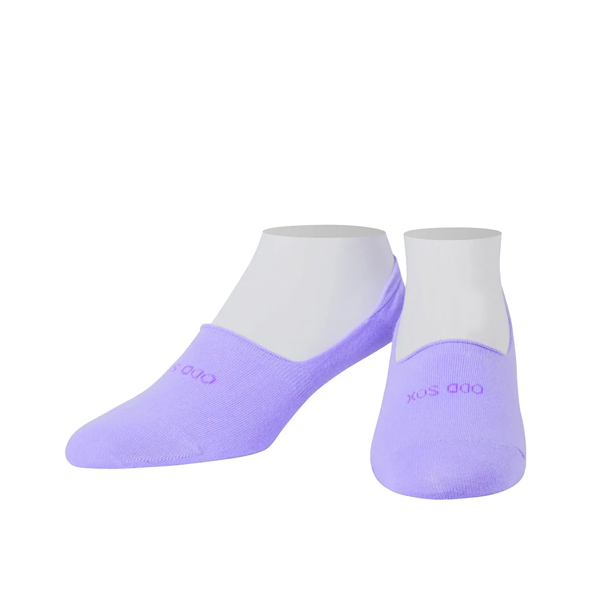 Cool Purple Basix Fashion No Show sold by Odd Sox product image thumbnail 2