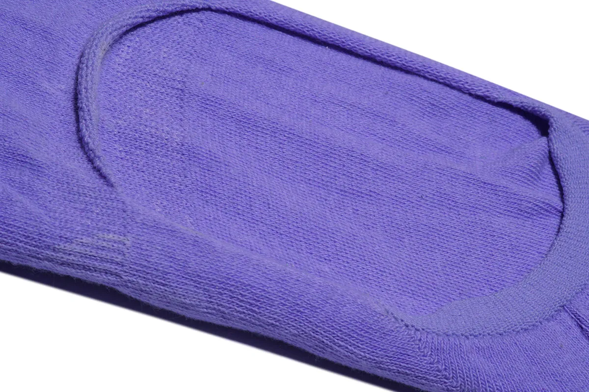 Cool Purple Basix Fashion No Show sold by Odd Sox product image thumbnail 3