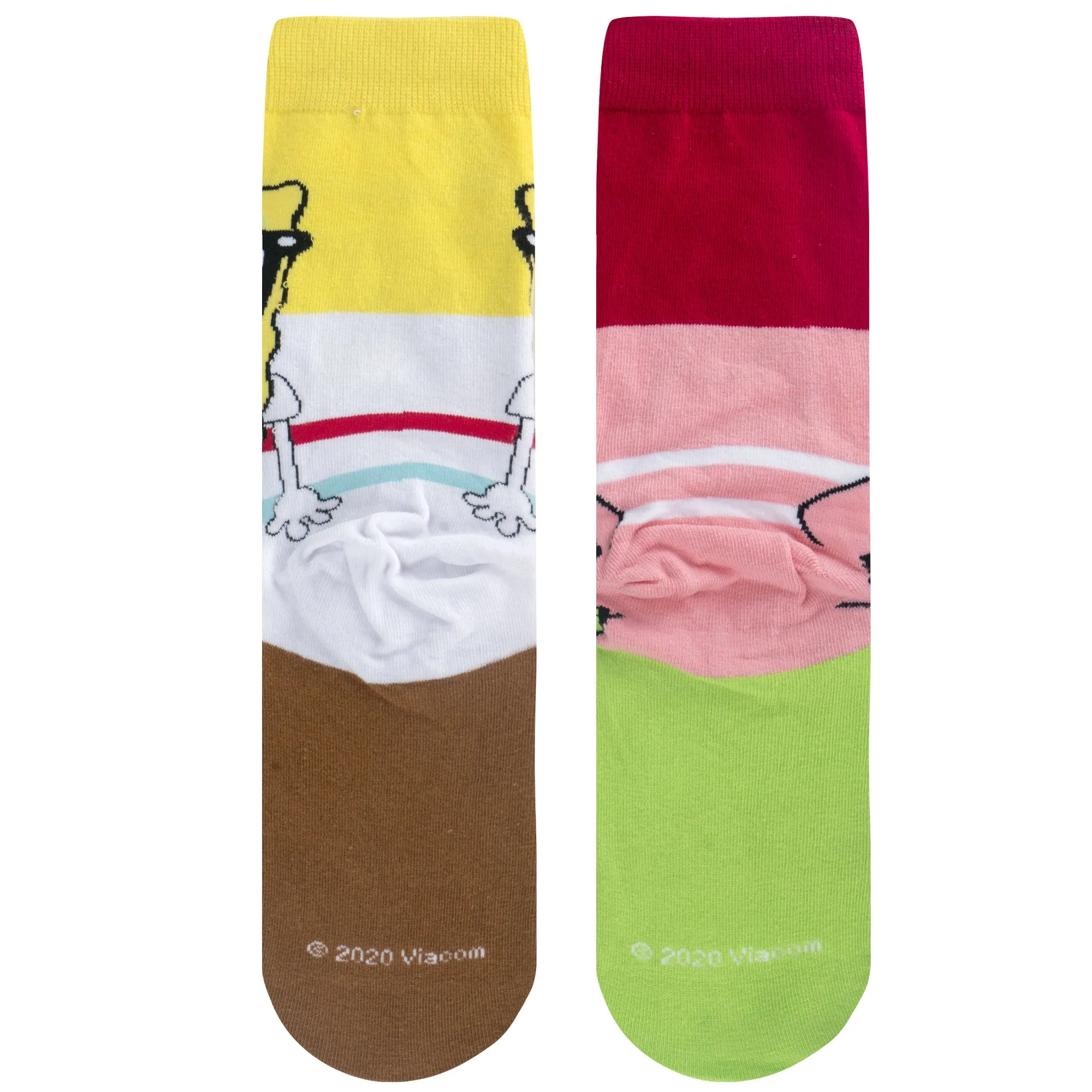 SpongeBob NerdPants Men's Crew Socks sold by Odd Sox product image thumbnail 4