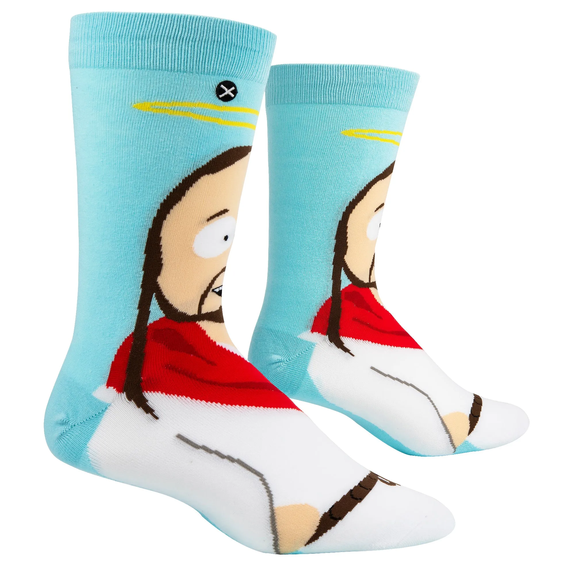 Jesus South Park Men's Crew Socks sold by Odd Sox product image thumbnail 3