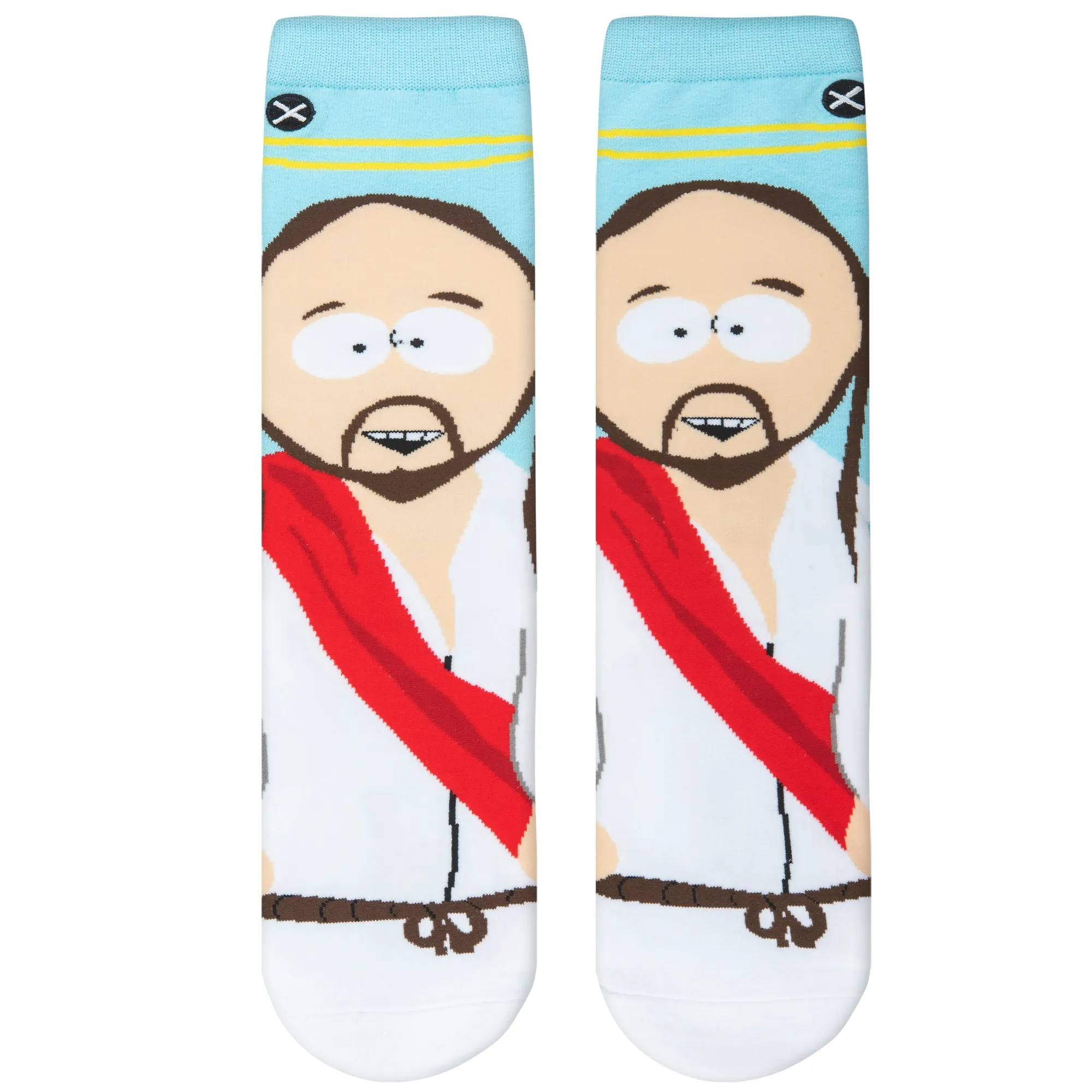 Jesus South Park Men's Crew Socks sold by Odd Sox product image thumbnail 5