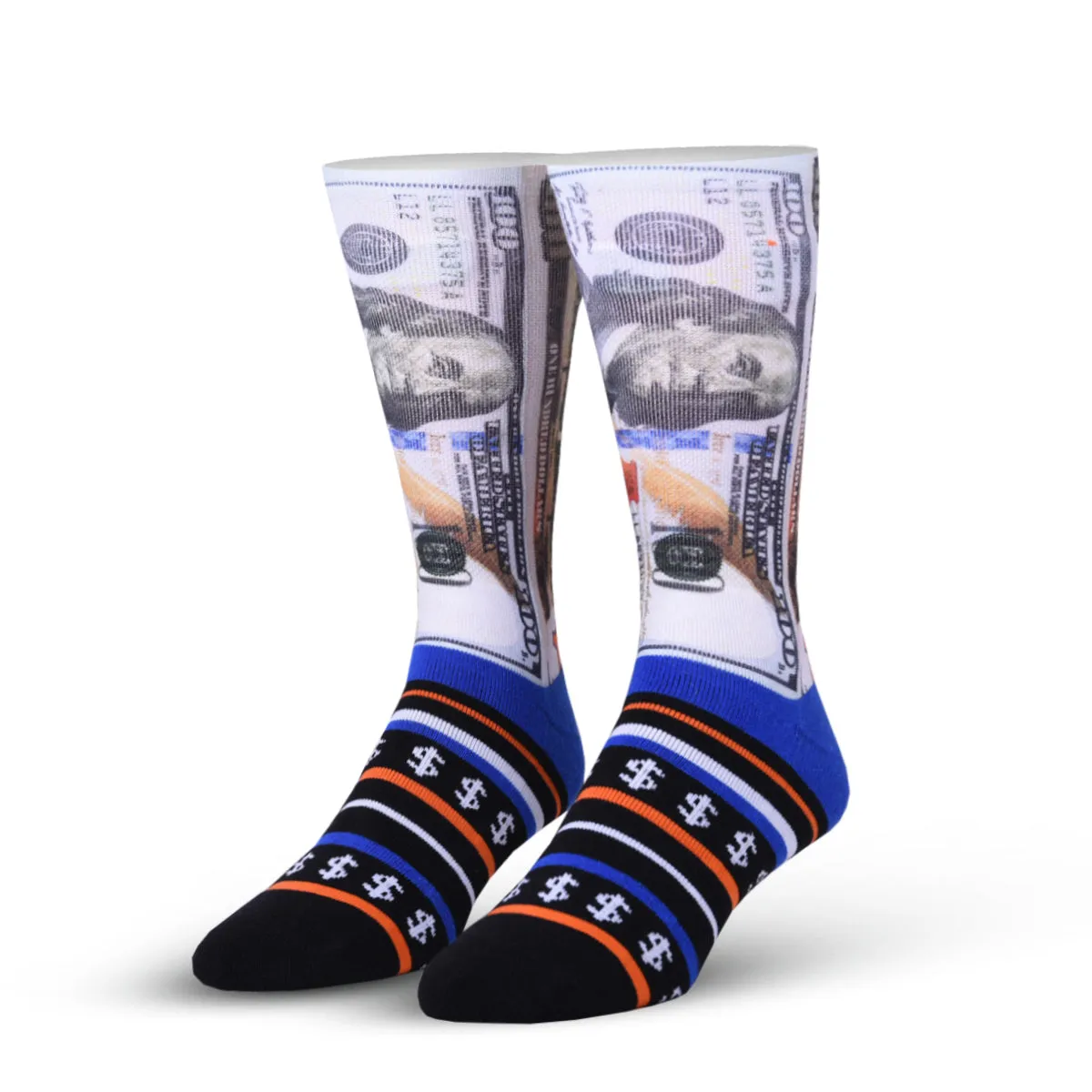 Hundreds Men's Crew Socks sold by Odd Sox