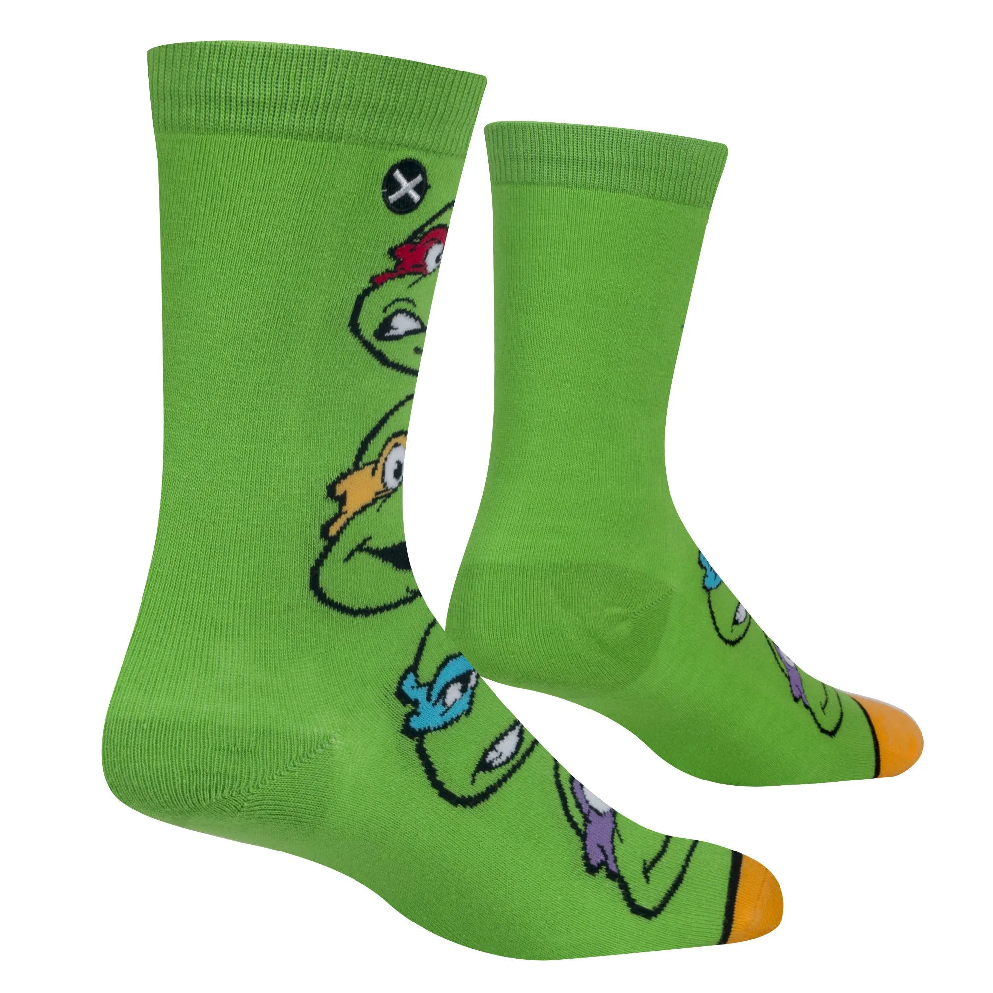 Turtle Boys Women's Crew Socks sold by Odd Sox product image thumbnail 3
