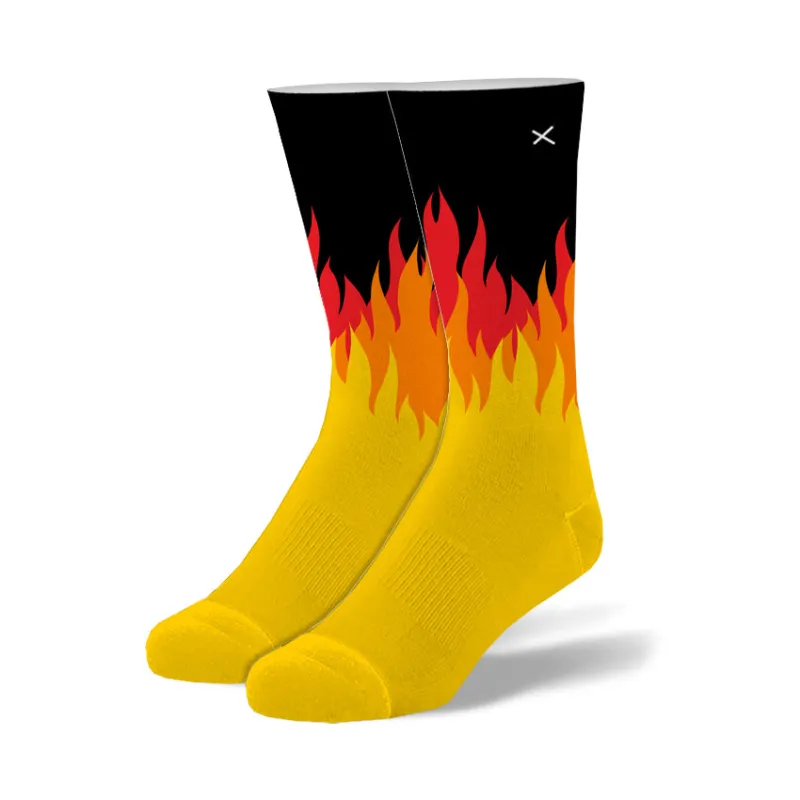 More Fire Men's Crew Socks sold by Odd Sox